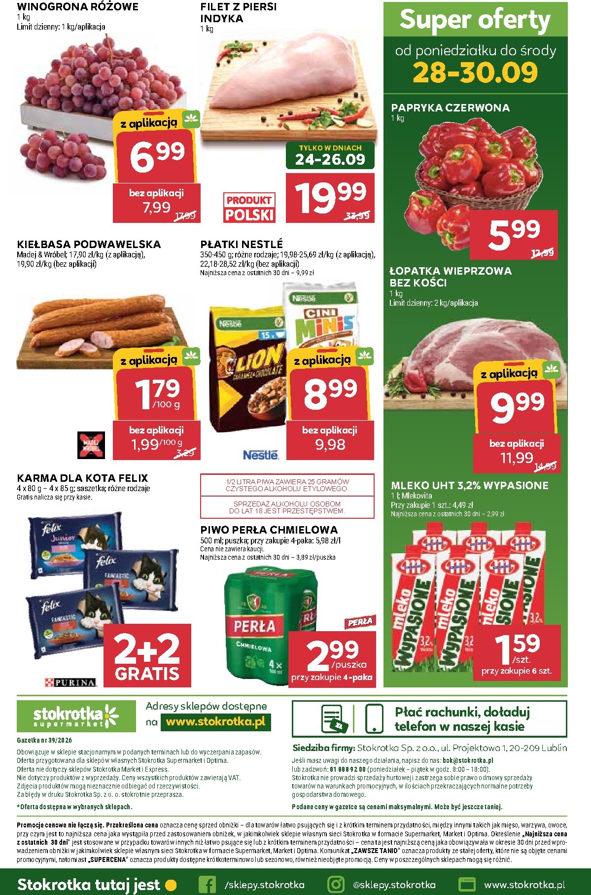 stokrotka - Aktualna gazetka Stokrotka - Supermarket ważna od 24.09.2026 do 30.09.2026 - page: 42