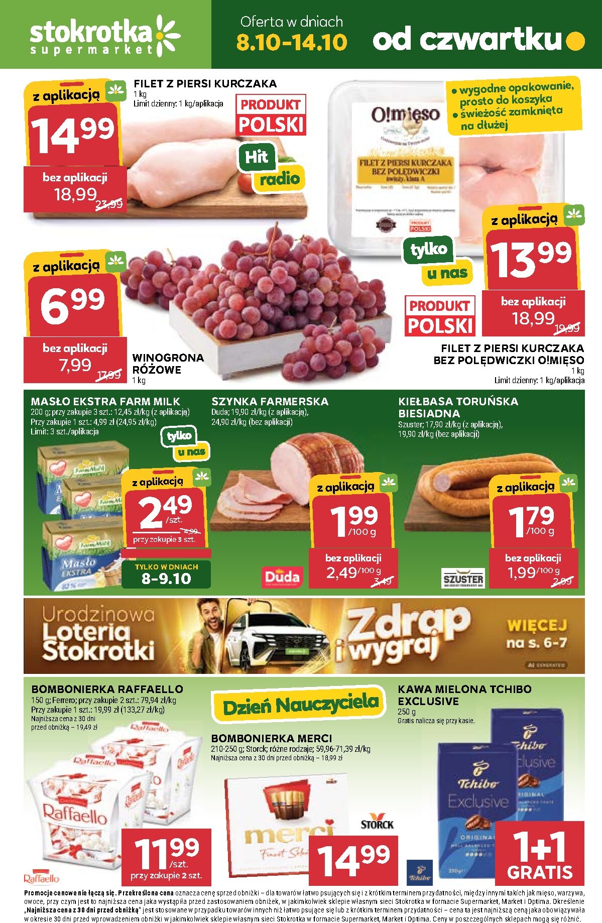 stokrotka - Nowa gazetka Stokrotka - Supermarket ważna od 08.10.2026 do 14.10.2026