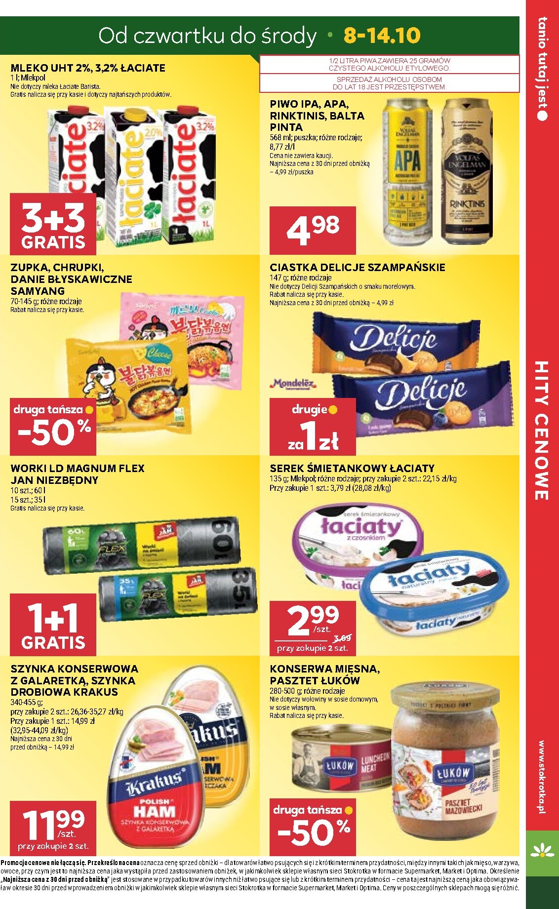 stokrotka - Nowa gazetka Stokrotka - Supermarket ważna od 08.10.2026 do 14.10.2026 - page: 3