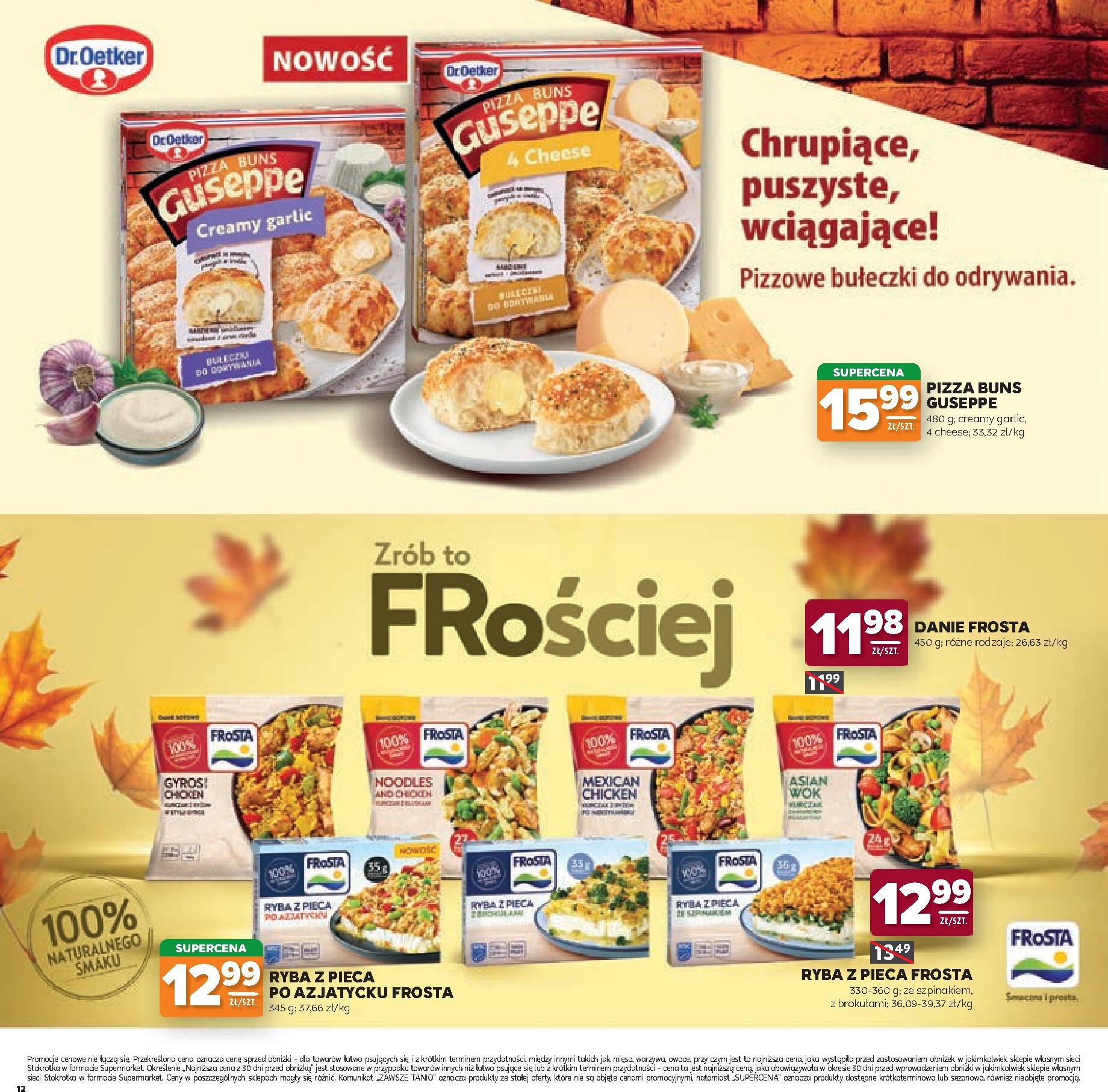 stokrotka - Aktualna gazetka Stokrotka - Jesienne inspiracje ważna od 15.10.2026 do 28.10.2026 - page: 12