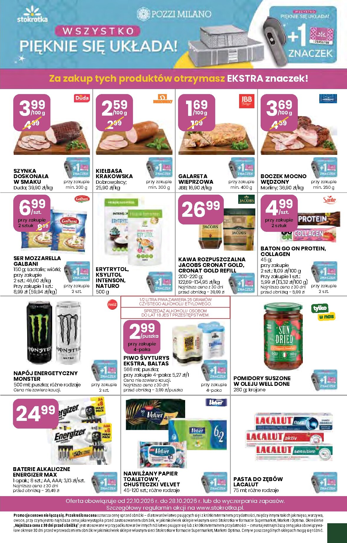 stokrotka - Aktualna gazetka Stokrotka - Supermarket ważna od 22.10.2026 do 28.10.2026 - page: 12