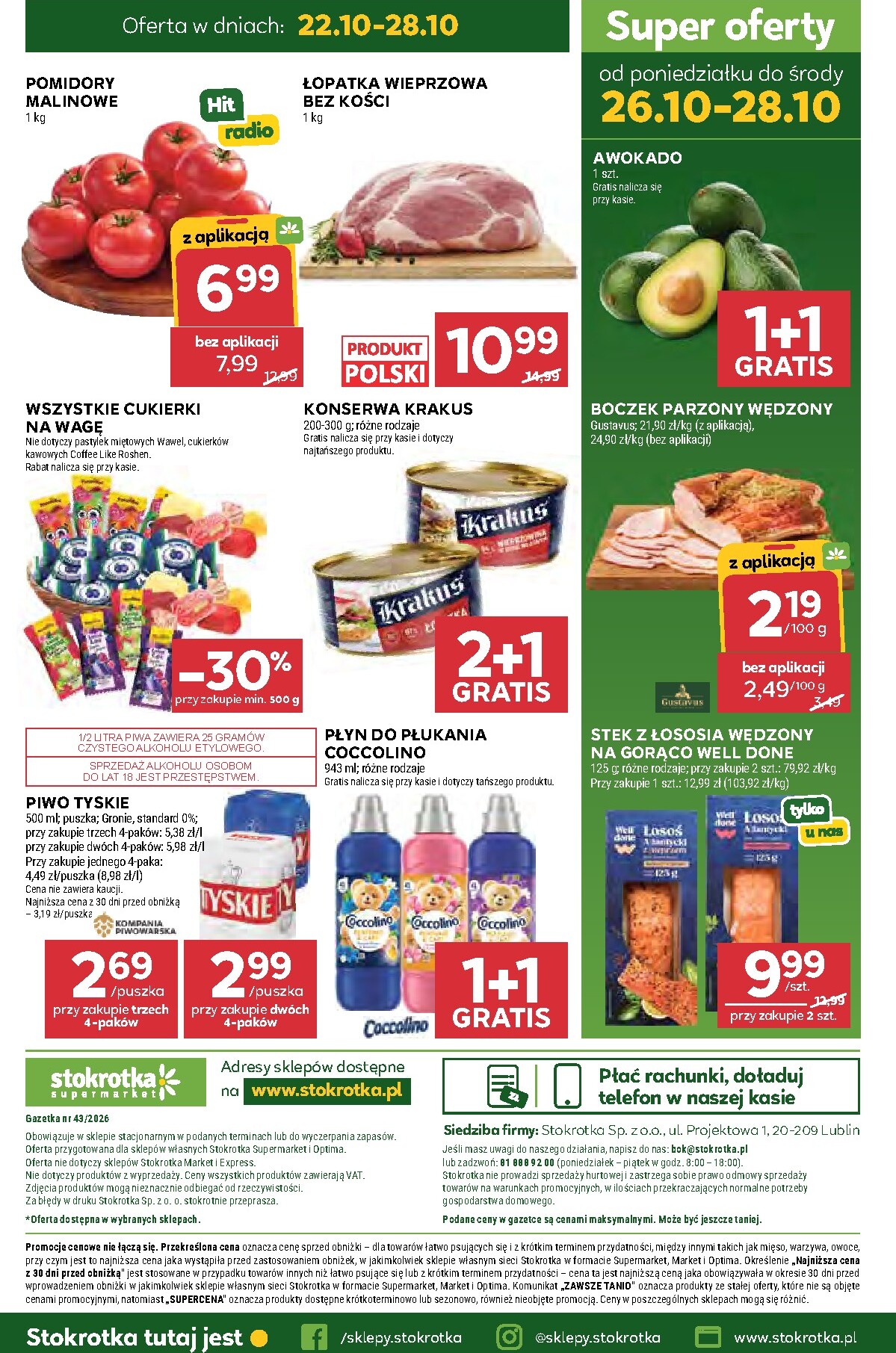 stokrotka - Aktualna gazetka Stokrotka - Supermarket ważna od 22.10.2026 do 28.10.2026 - page: 54