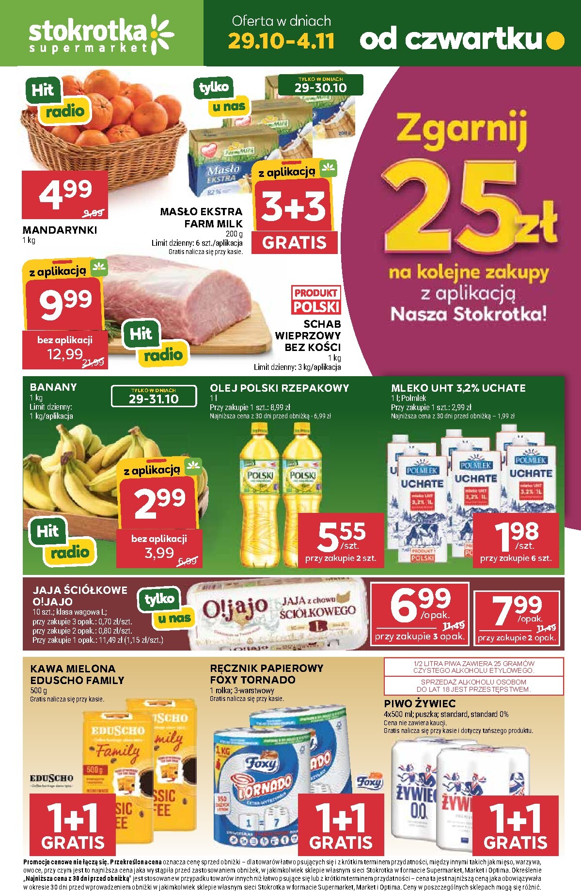 stokrotka - Aktualna gazetka Stokrotka - Supermarket ważna od 29.10.2026 do 04.11.2026 - page: 1