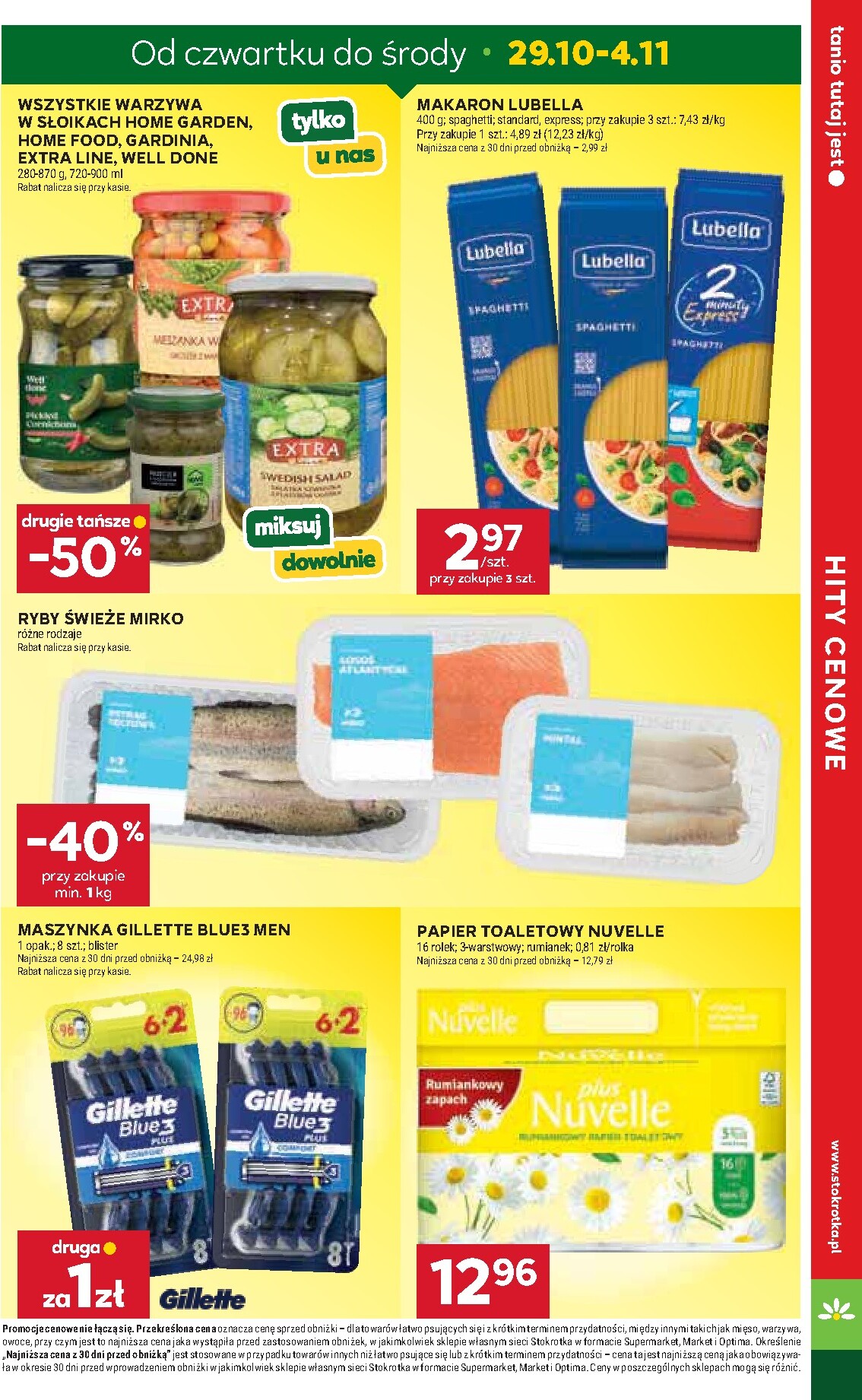 stokrotka - Aktualna gazetka Stokrotka - Supermarket ważna od 29.10.2026 do 04.11.2026 - page: 4