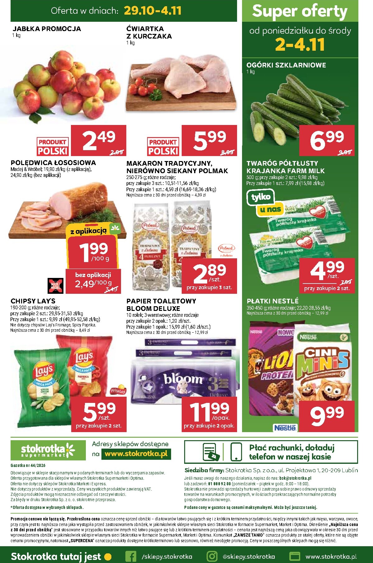 stokrotka - Aktualna gazetka Stokrotka - Supermarket ważna od 29.10.2026 do 04.11.2026 - page: 58