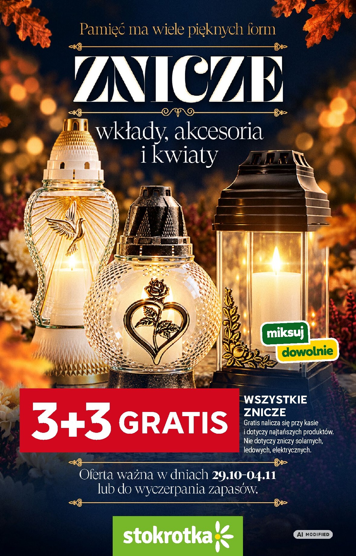 stokrotka - Aktualna gazetka Stokrotka - Znicze ważna od 29.10.2026 do 04.11.2026