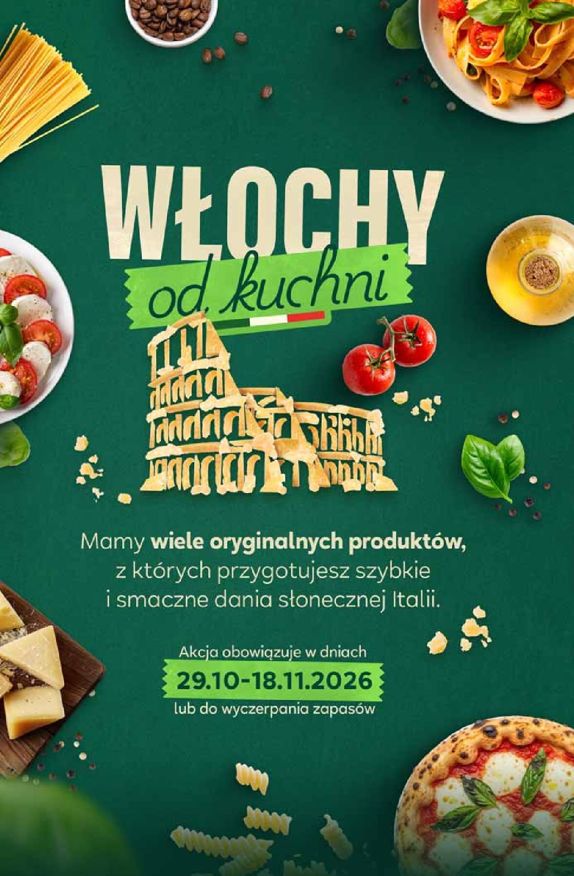 stokrotka - Aktualna gazetka Stokrotka - Włochy od kuchni ważna od 29.10.2026 do 18.11.2026