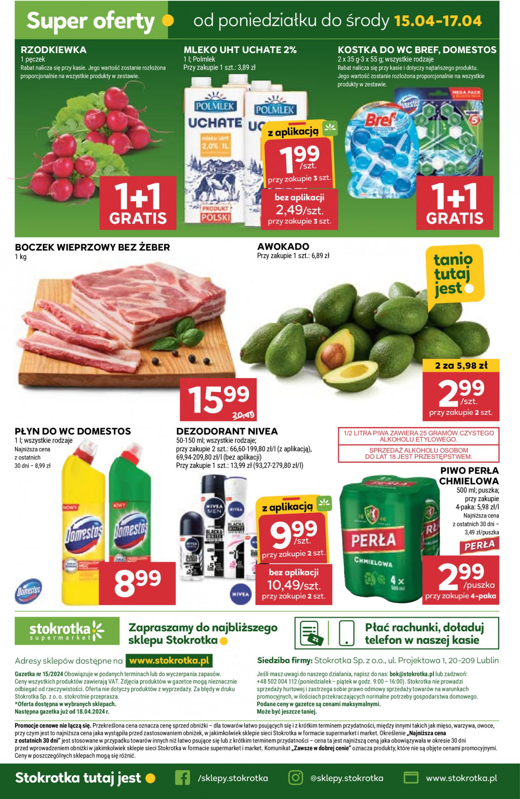 stokrotka - Stokrotka Supermarket gazetka aktualna ważna od 11.04. - 17.04. - page: 23