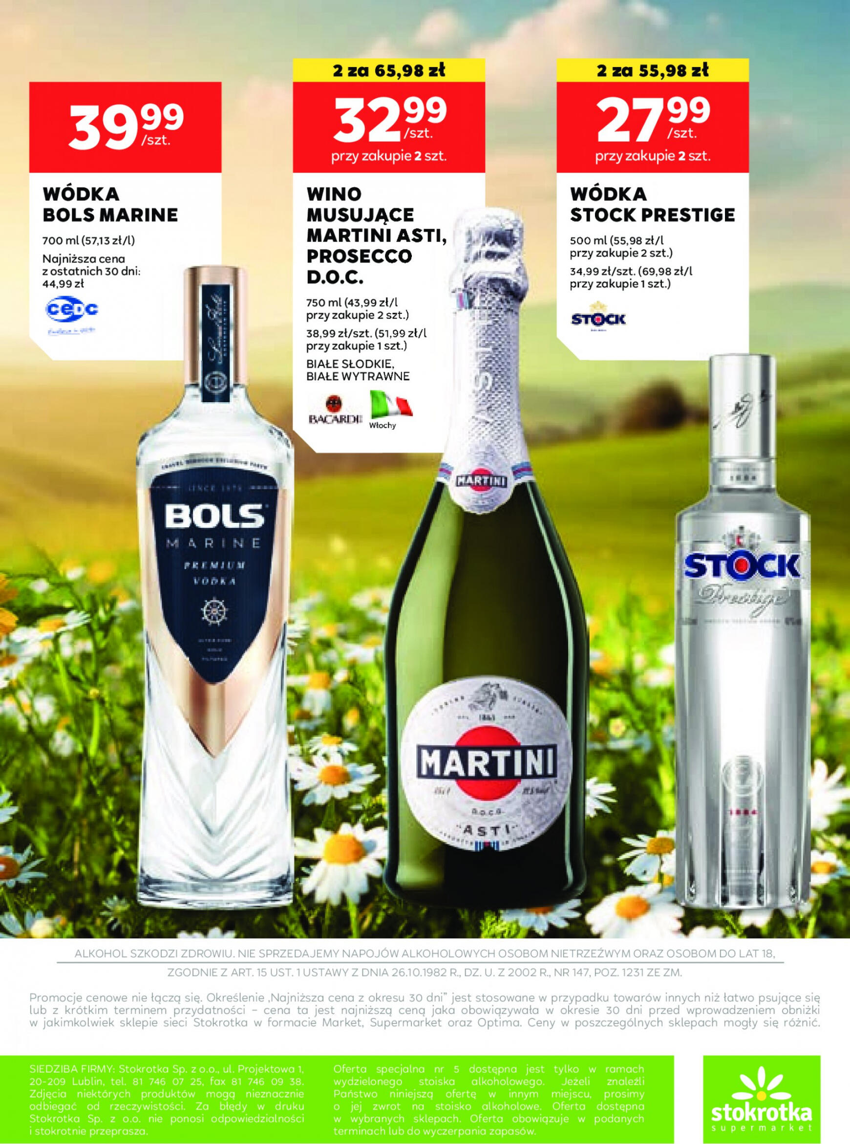 stokrotka - Stokrotka Supermarket - Oferta alkoholowa gazetka aktualna ważna od 25.04. - 22.05. - page: 16