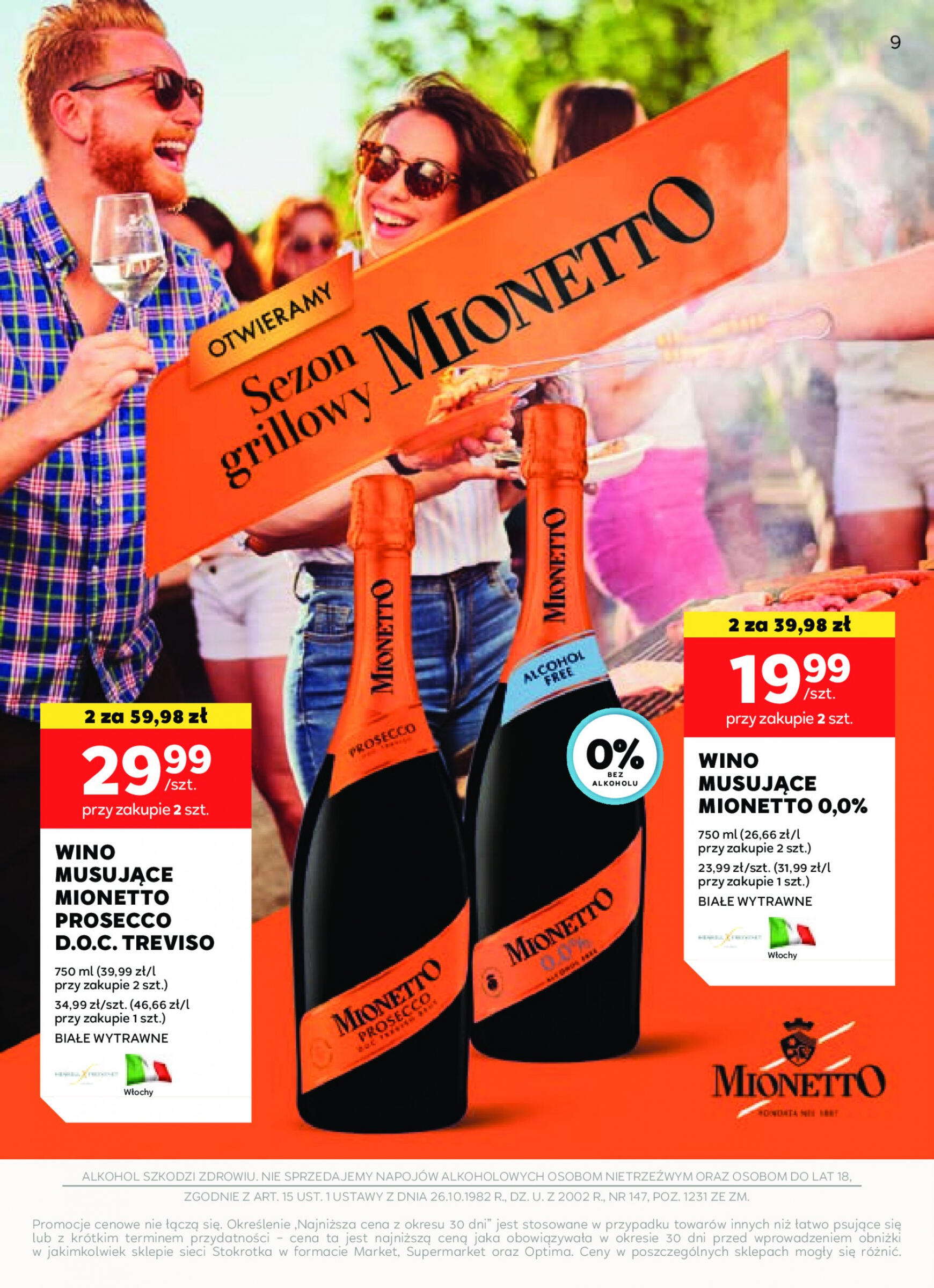 stokrotka - Stokrotka Supermarket - Oferta alkoholowa gazetka aktualna ważna od 25.04. - 22.05. - page: 9