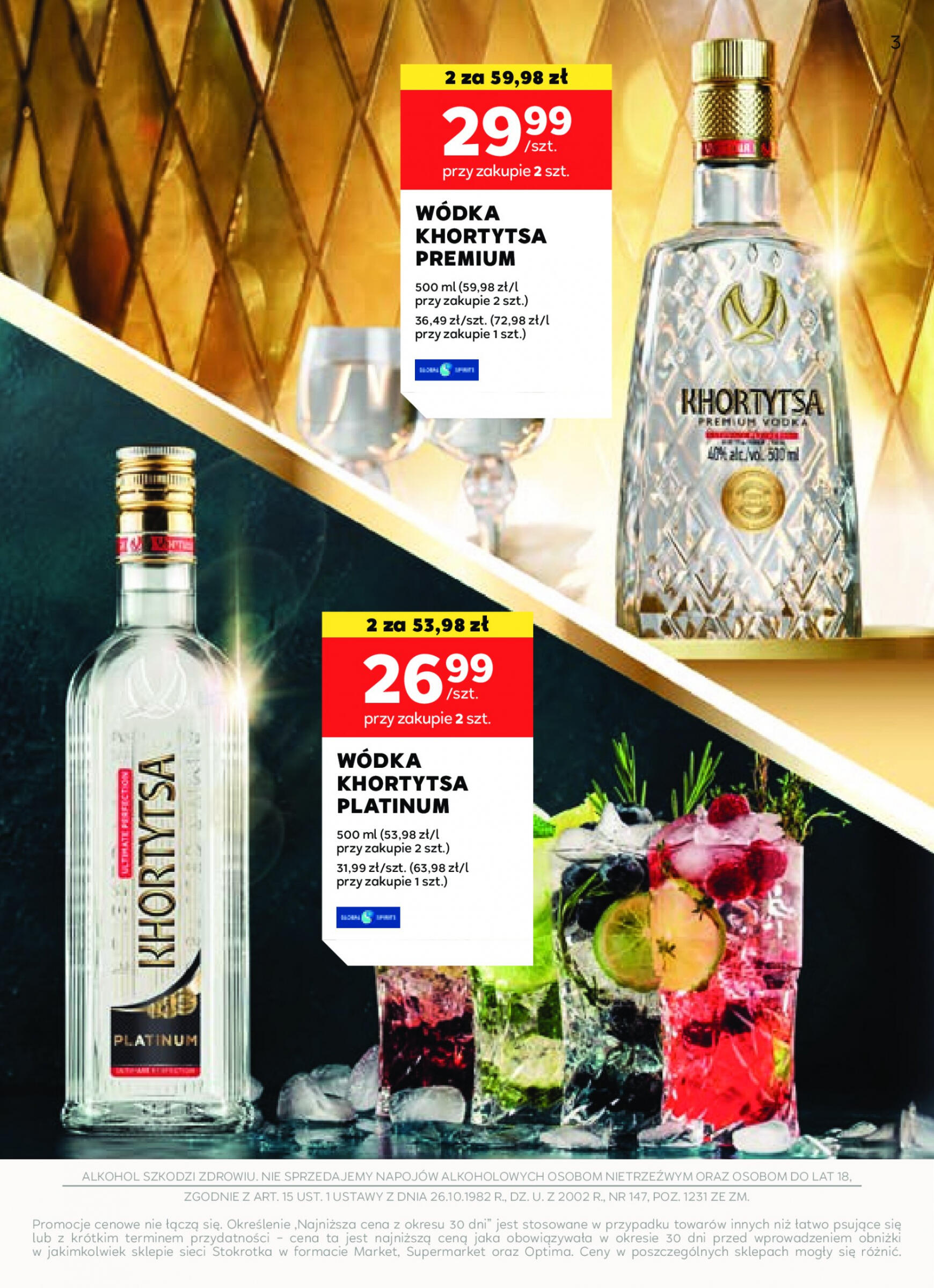 stokrotka - Stokrotka Supermarket - Oferta alkoholowa gazetka aktualna ważna od 25.04. - 22.05. - page: 3