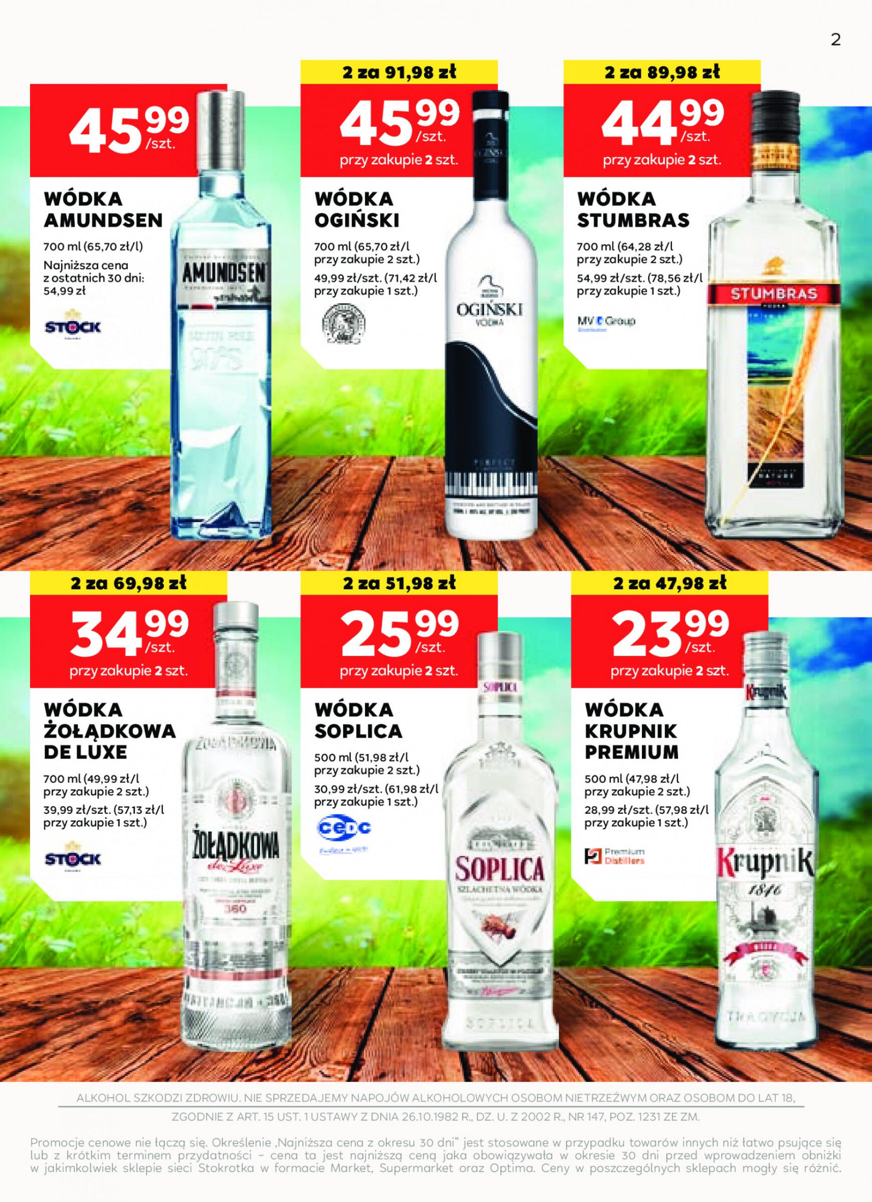 stokrotka - Stokrotka Supermarket - Oferta alkoholowa gazetka aktualna ważna od 25.04. - 22.05. - page: 2