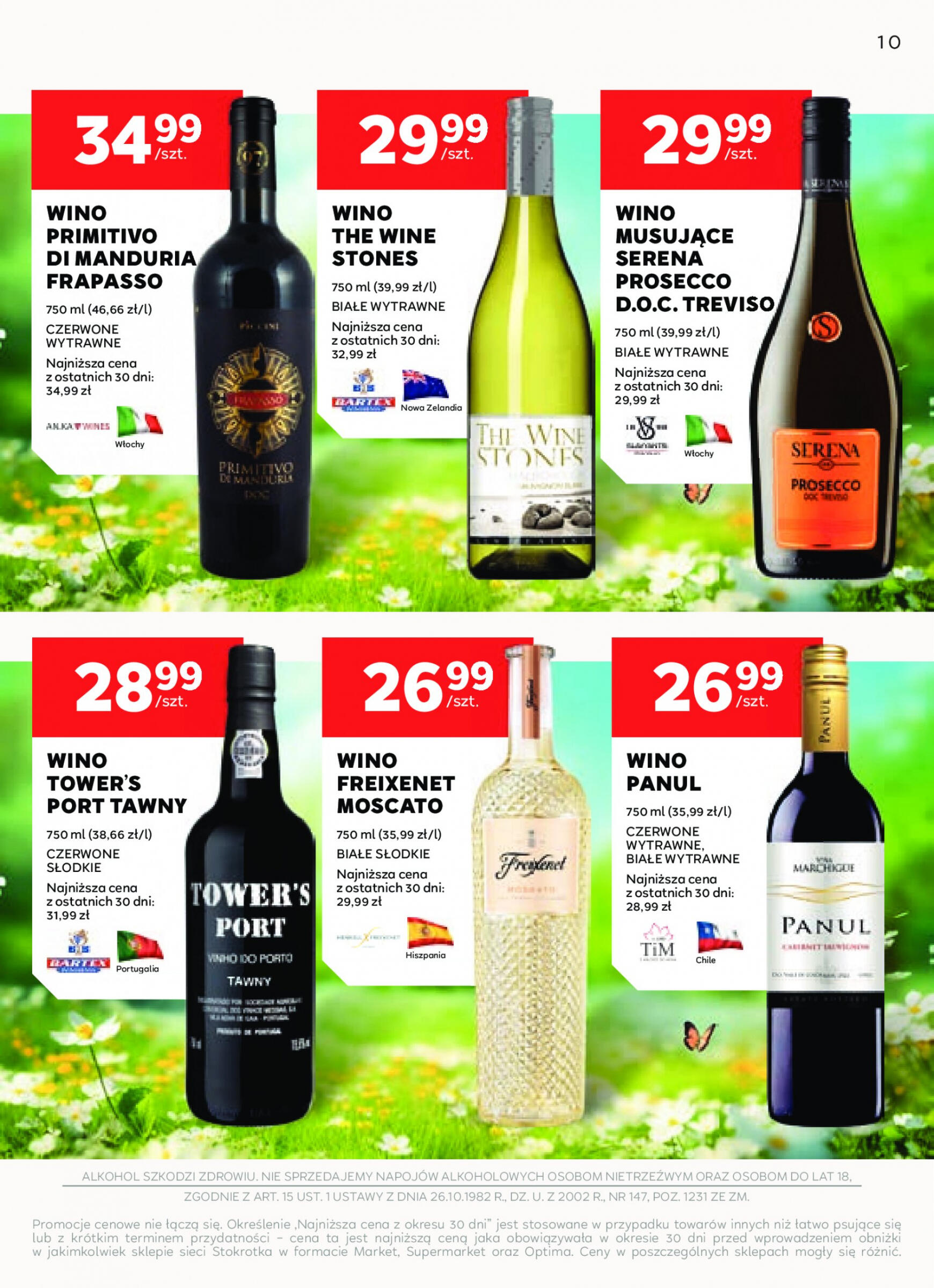 stokrotka - Stokrotka Supermarket - Oferta alkoholowa gazetka aktualna ważna od 25.04. - 22.05. - page: 10