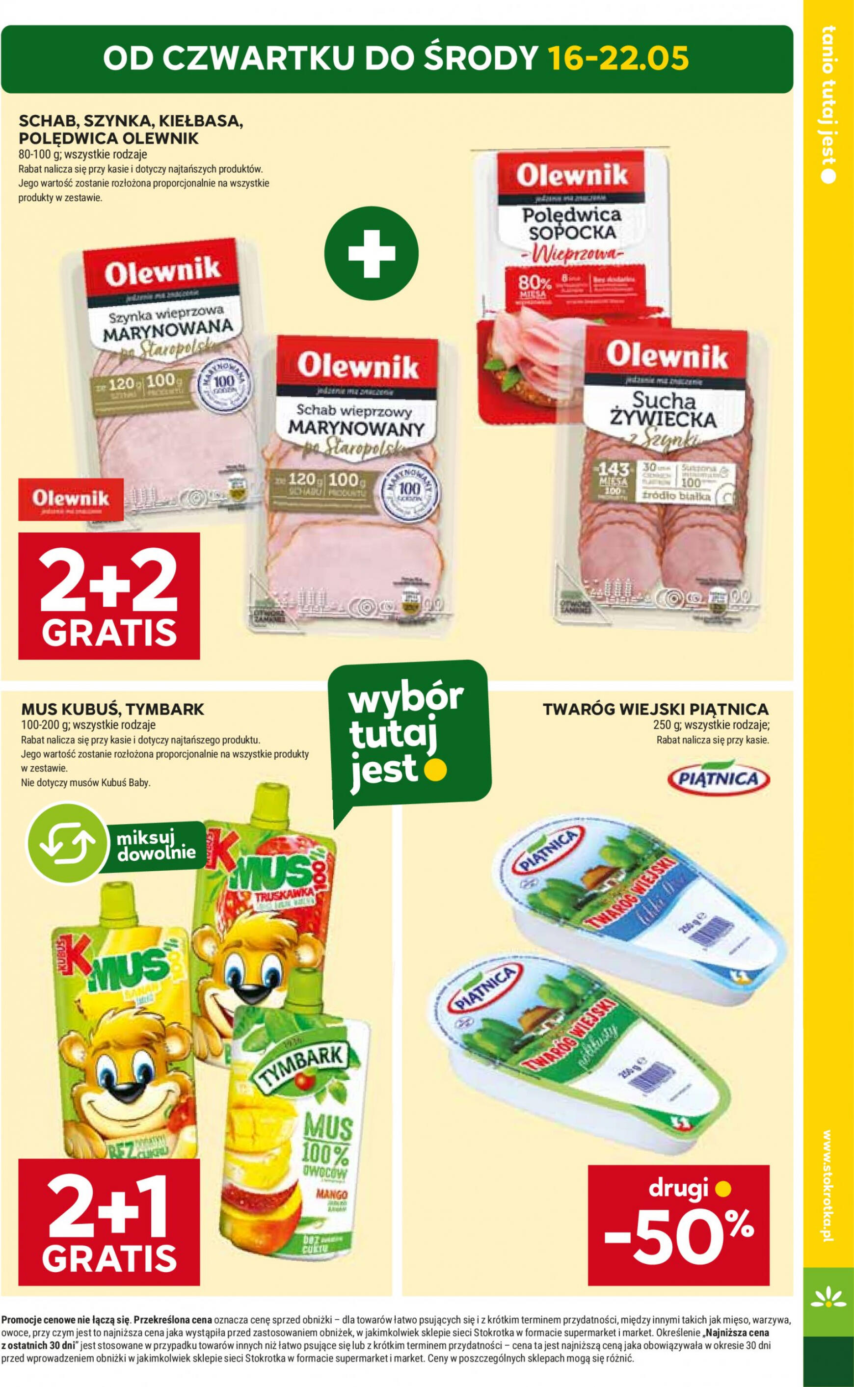 stokrotka - Stokrotka - Supermarket gazetka aktualna ważna od 16.05. - 22.05. - page: 3
