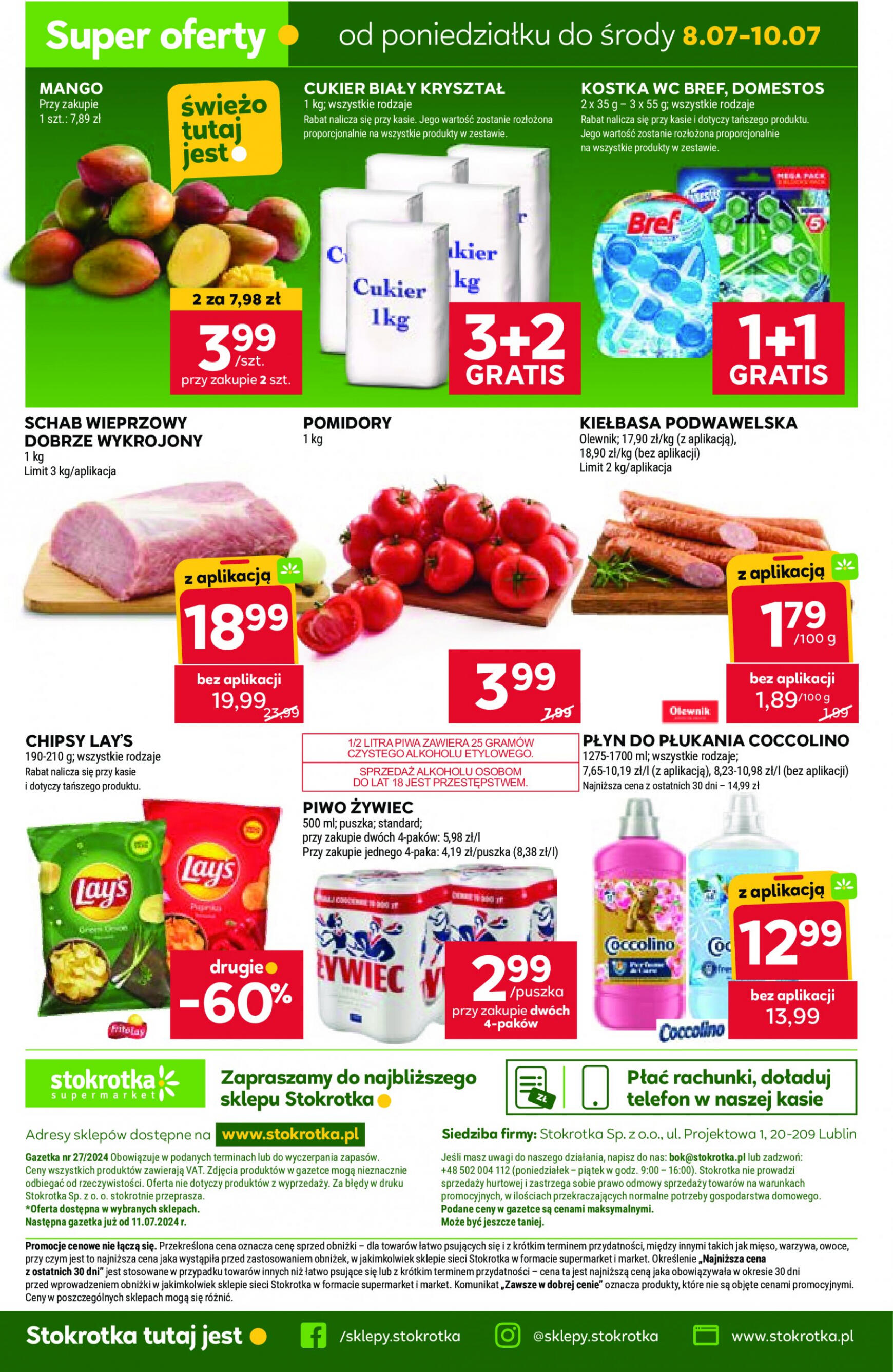 stokrotka - Stokrotka - Supermarket gazetka aktualna ważna od 04.07. - 10.07. - page: 26