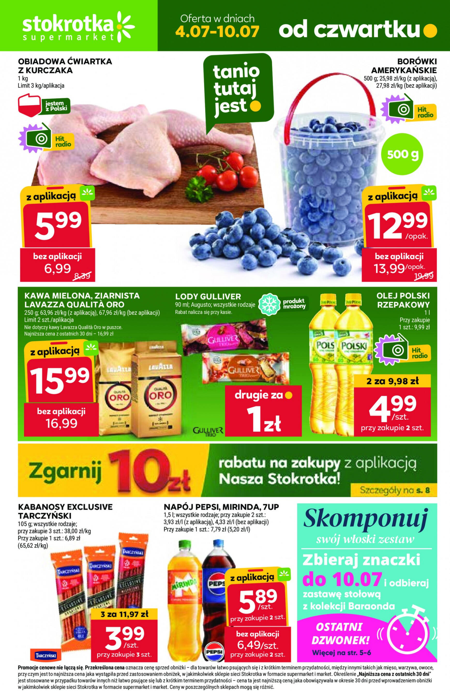 stokrotka - Stokrotka - Supermarket gazetka aktualna ważna od 04.07. - 10.07.