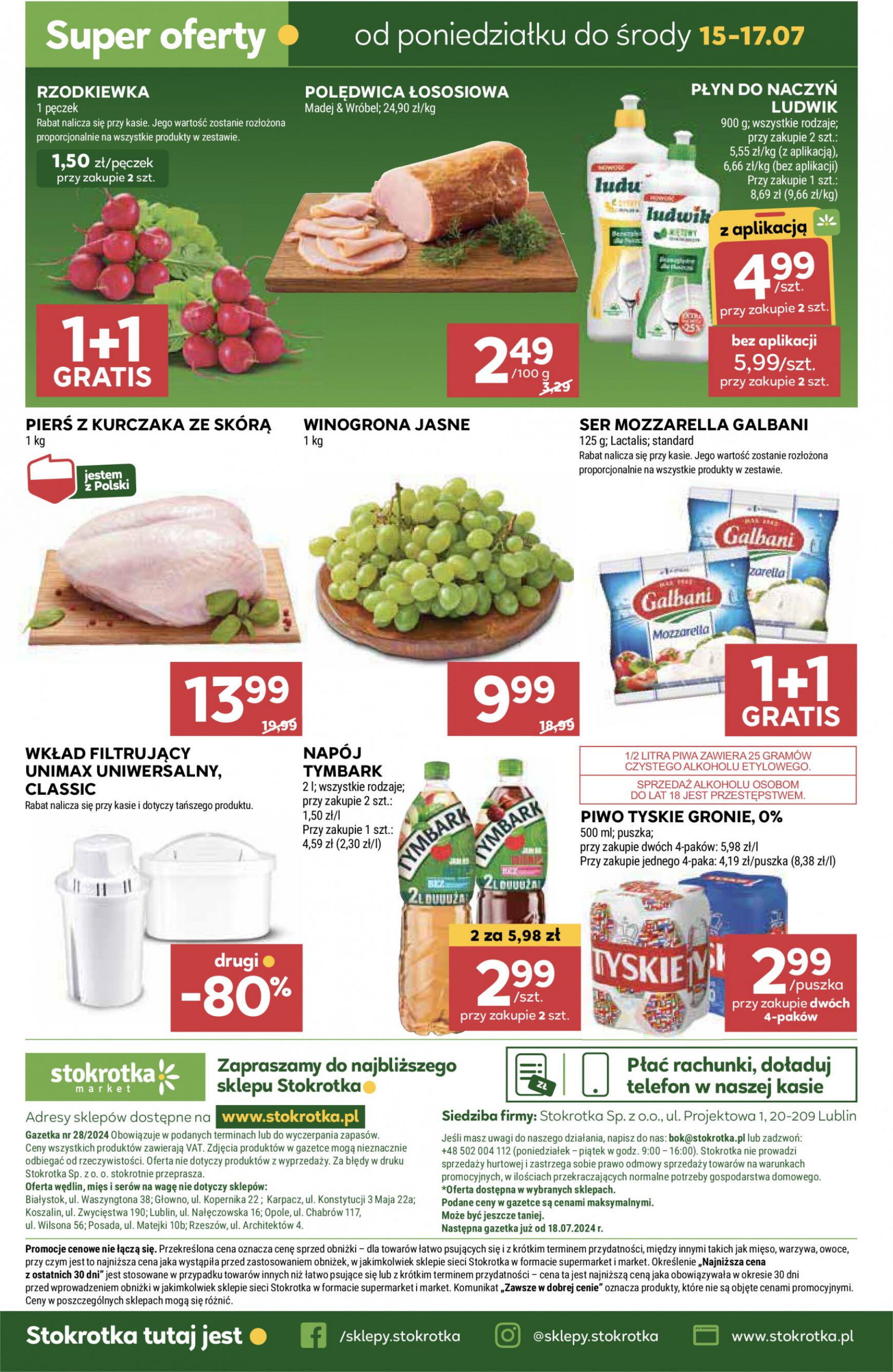 stokrotka - Stokrotka - Market gazetka aktualna ważna od 11.07. - 17.07. - page: 22