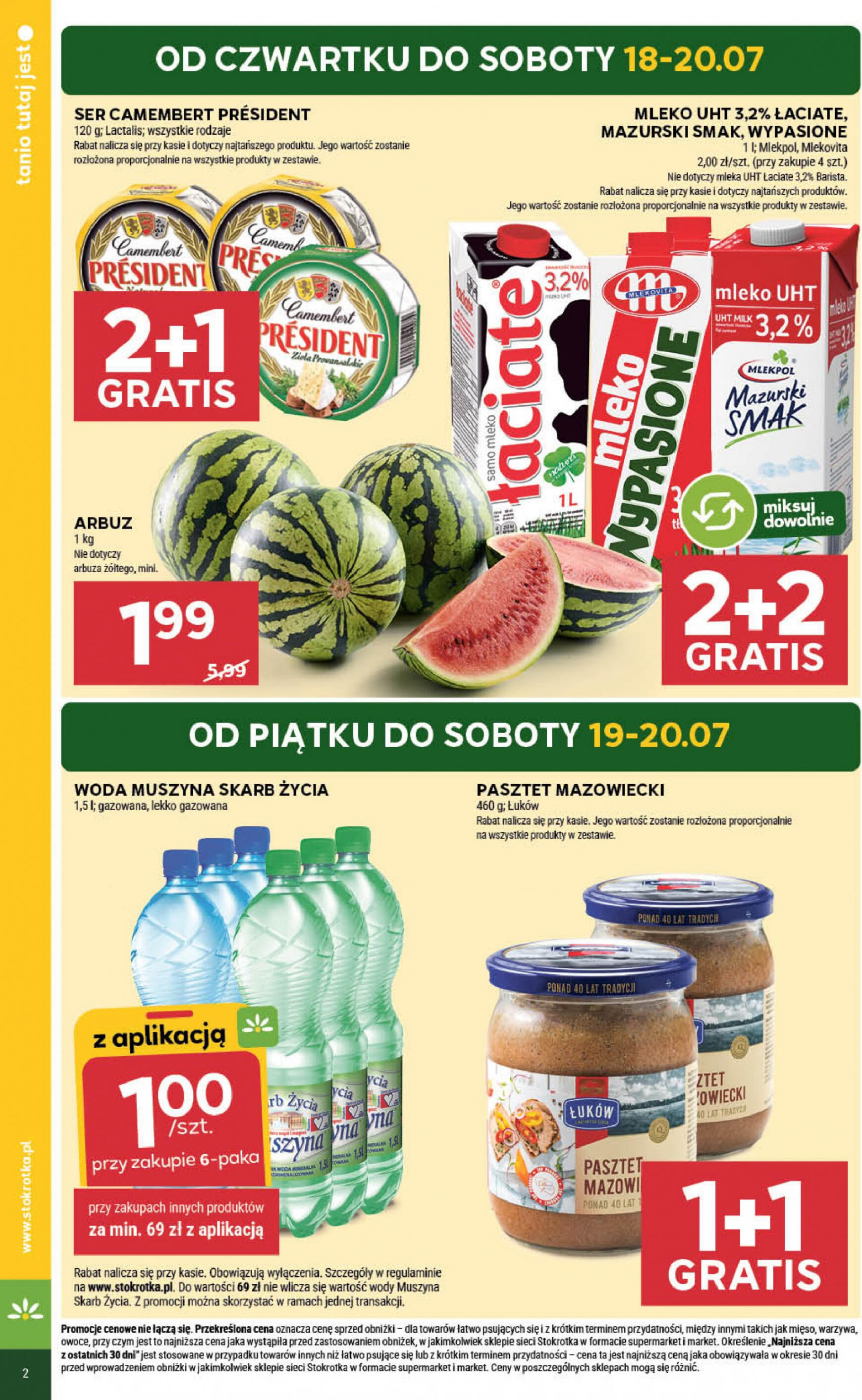 stokrotka - Stokrotka - Market gazetka aktualna ważna od 18.07. - 24.07. - page: 2