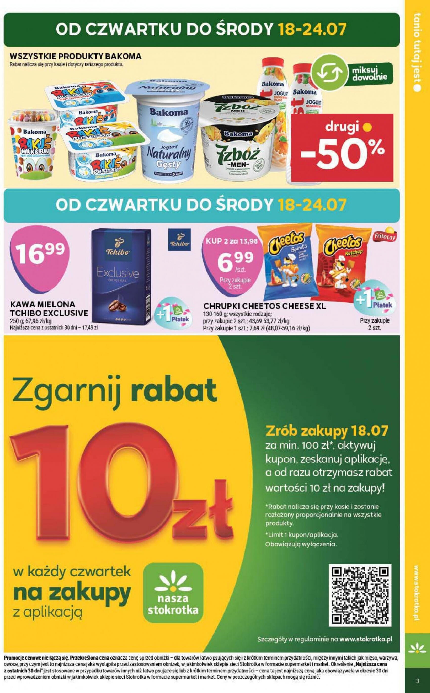 stokrotka - Stokrotka - Supermarket gazetka aktualna ważna od 18.07. - 24.07. - page: 3