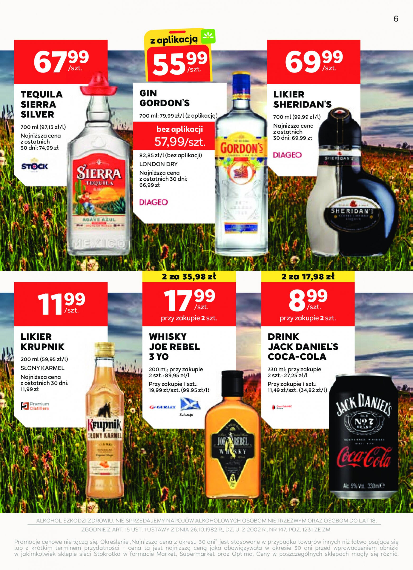 stokrotka - Stokrotka - Oferta alkoholowa gazetka aktualna ważna od 18.07. - 12.08. - page: 6