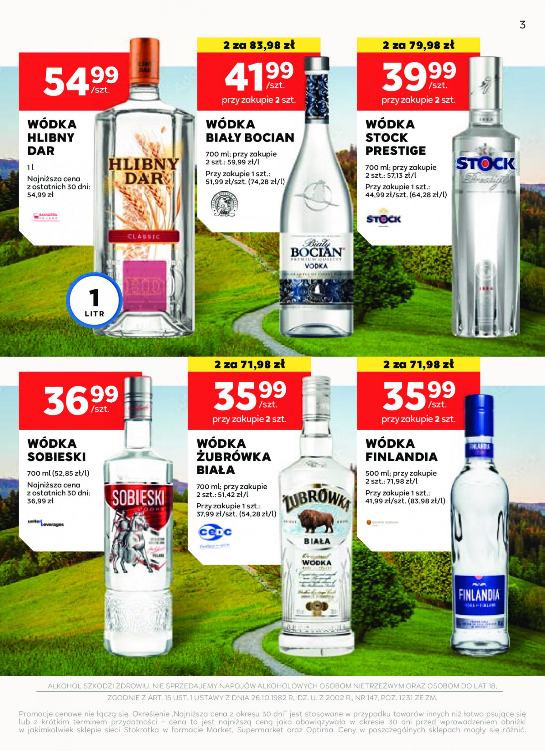 stokrotka - Stokrotka - Oferta alkoholowa gazetka aktualna ważna od 18.07. - 12.08. - page: 3