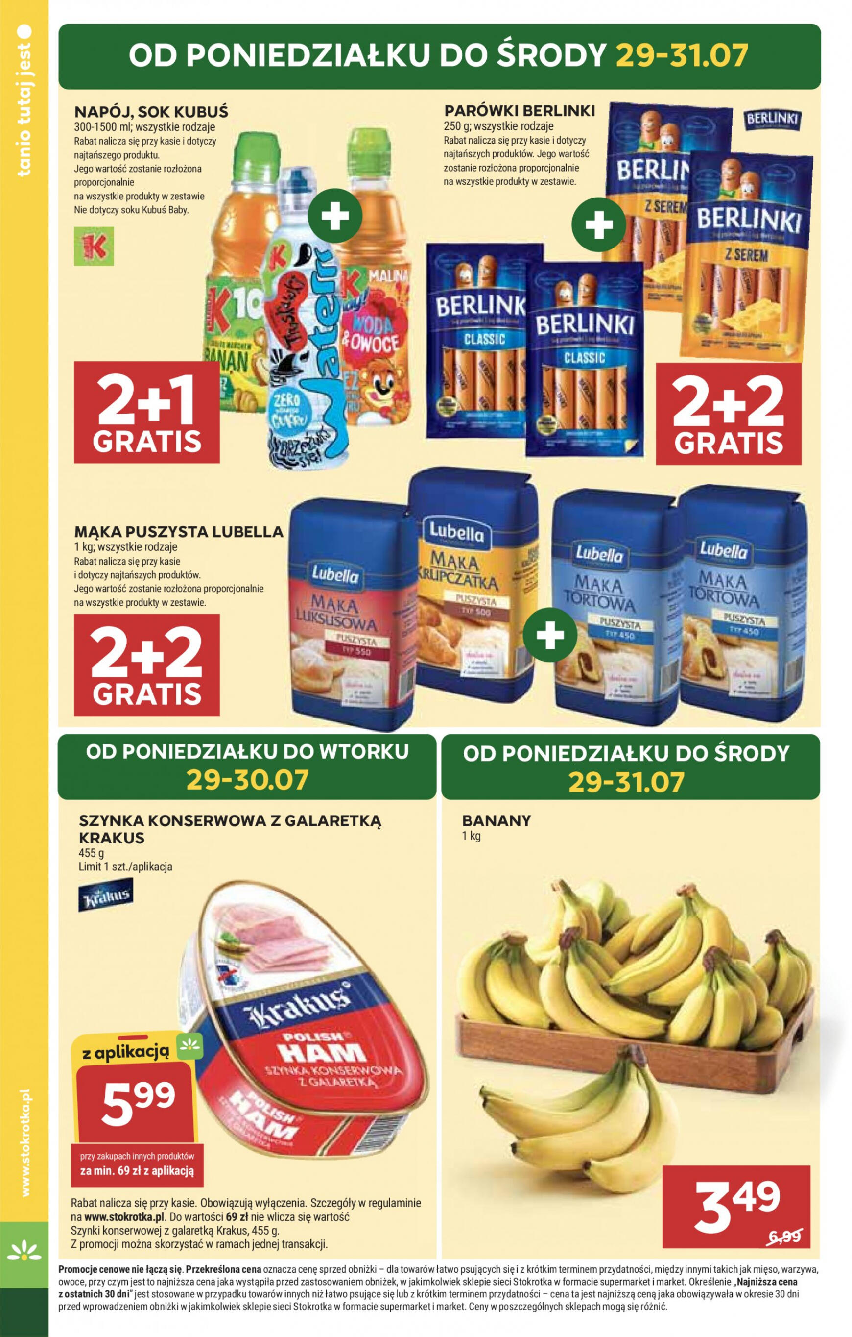 stokrotka - Stokrotka - Supermarket gazetka aktualna ważna od 25.07. - 31.07. - page: 6