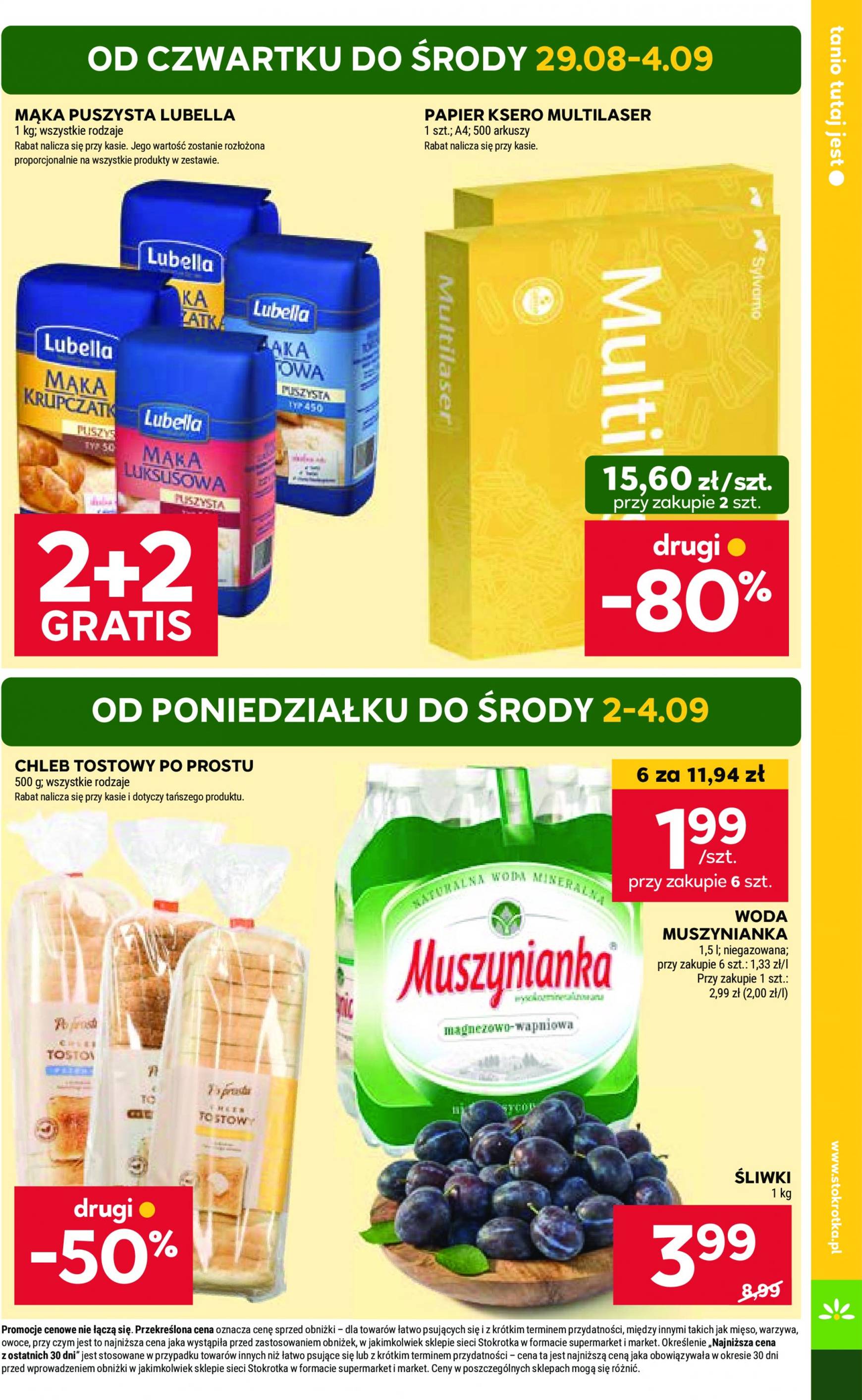 stokrotka - Aktualna Stokrotka - Market gazetka ważna od 29.08. - 04.09. - page: 5