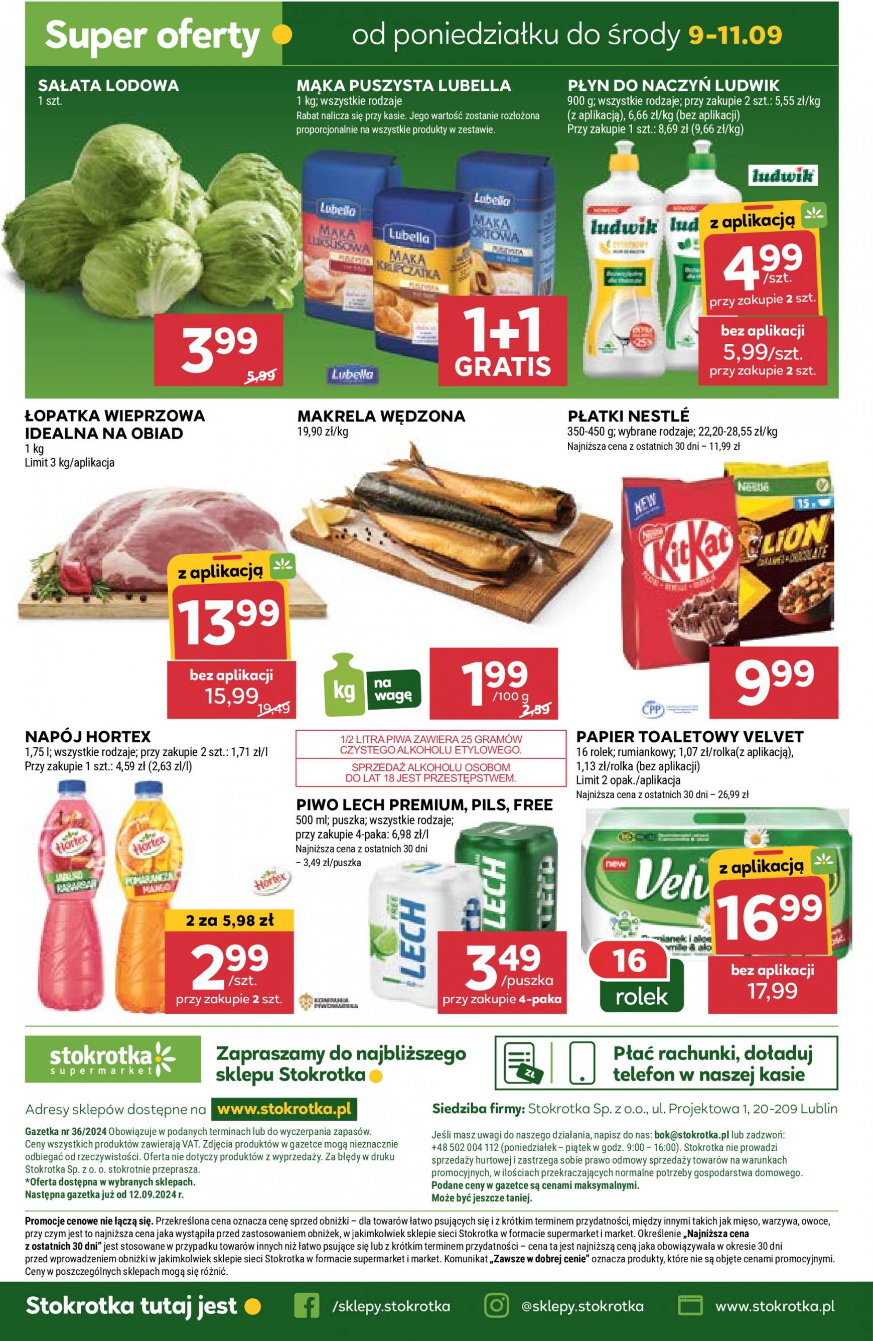 stokrotka - Aktualna Stokrotka - Supermarket gazetka ważna od 05.09. - 11.09. - page: 29