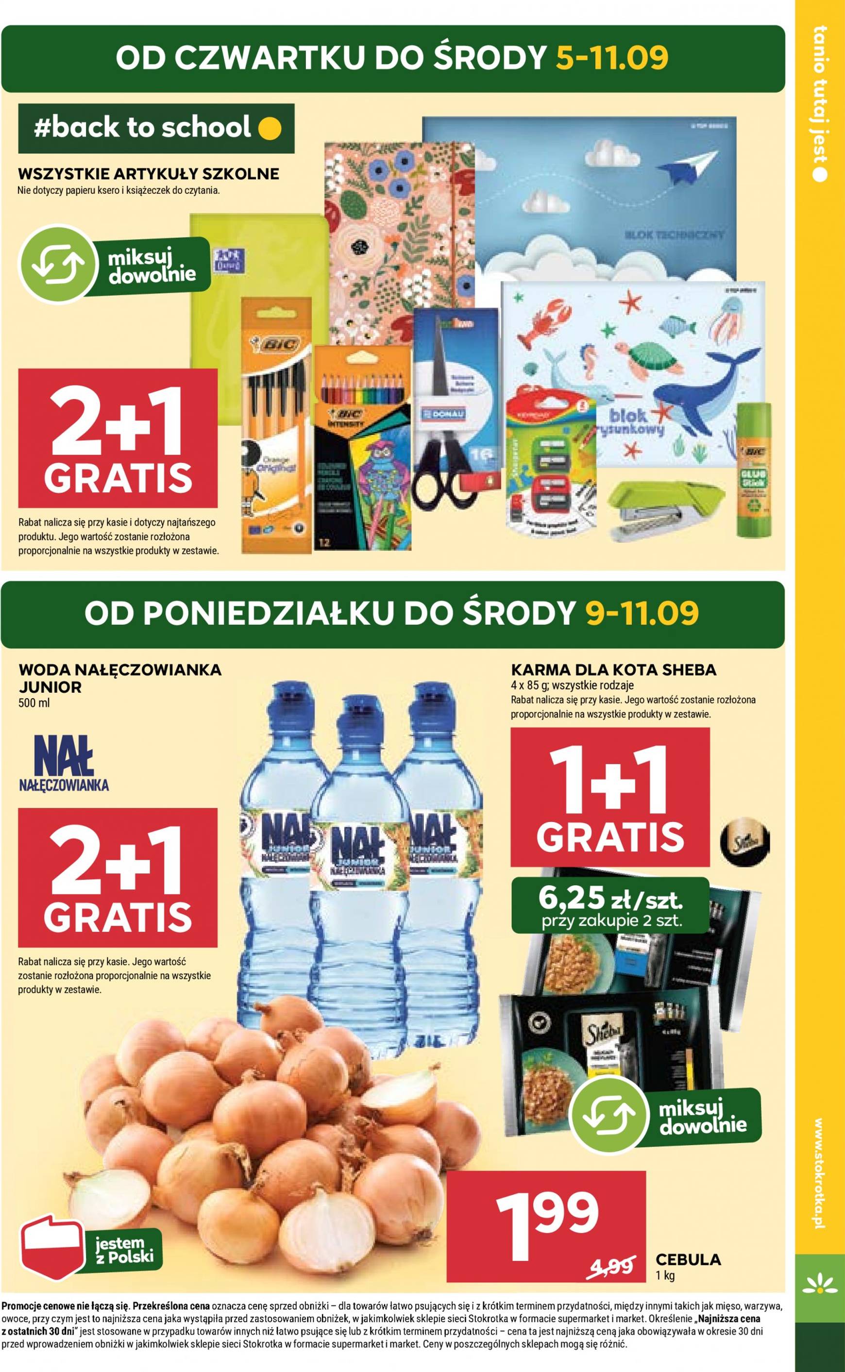 stokrotka - Aktualna Stokrotka - Supermarket gazetka ważna od 05.09. - 11.09. - page: 5