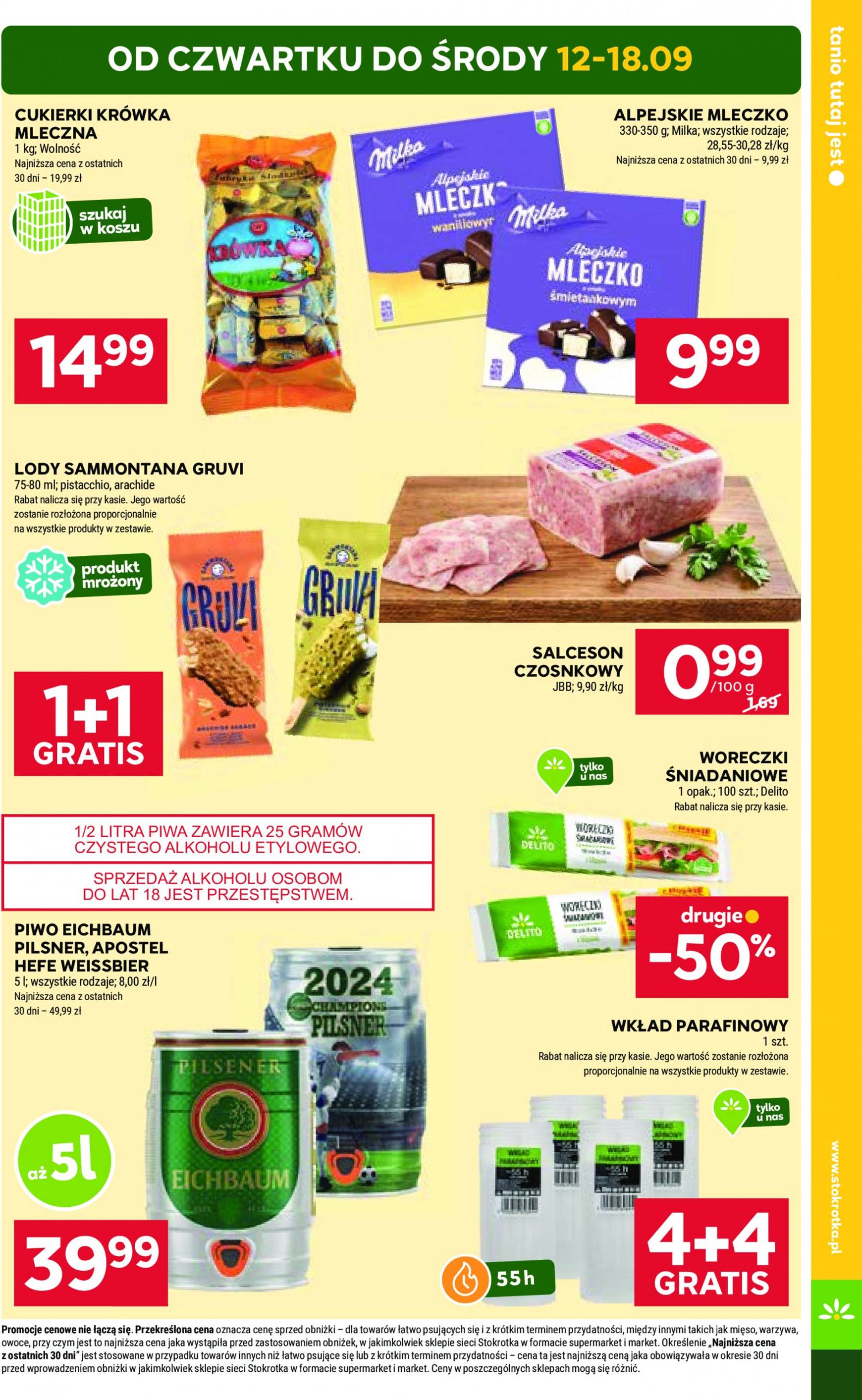 stokrotka - Aktualna Stokrotka - Market gazetka ważna od 12.09. - 18.09. - page: 3