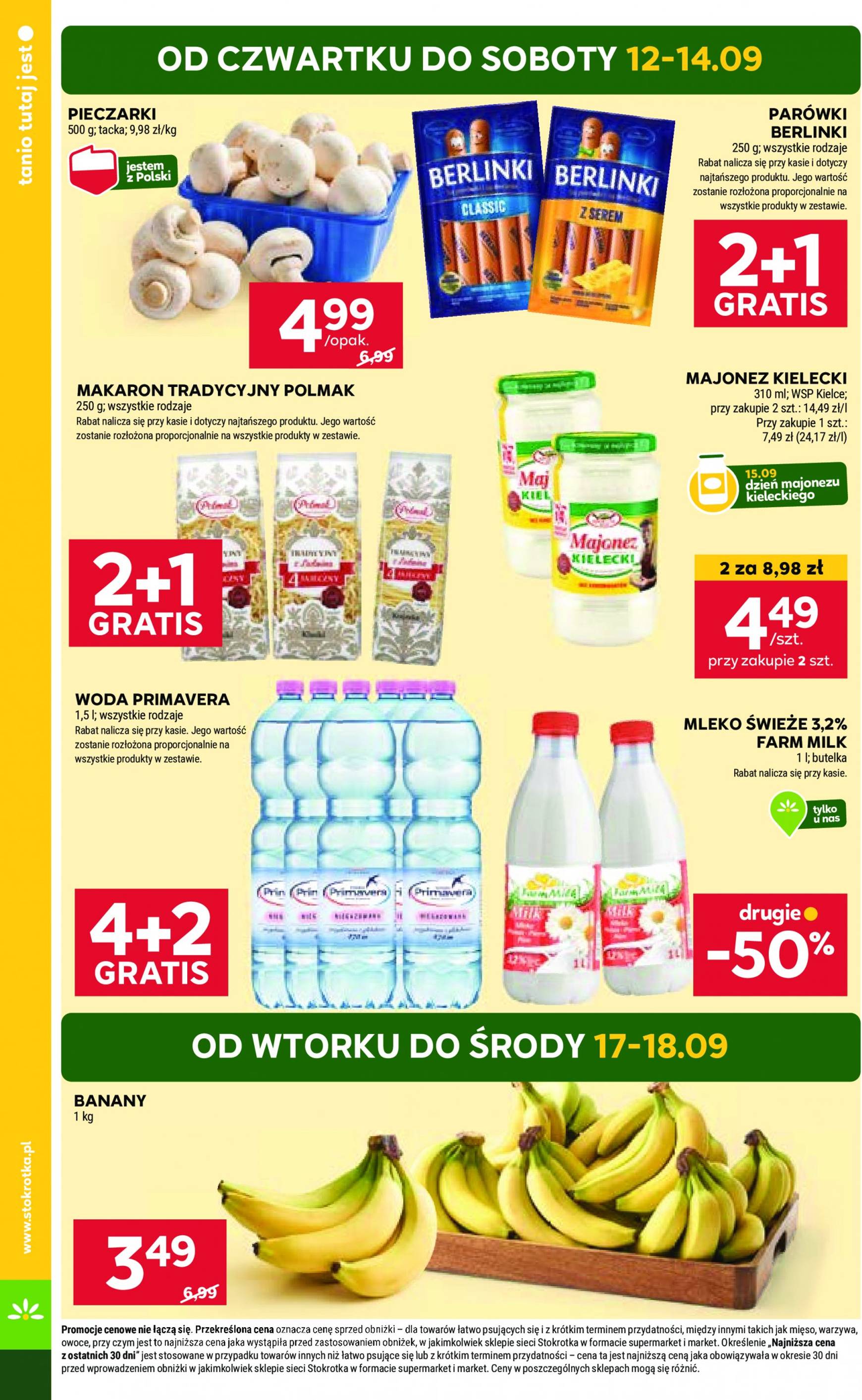 stokrotka - Aktualna Stokrotka - Market gazetka ważna od 12.09. - 18.09. - page: 4