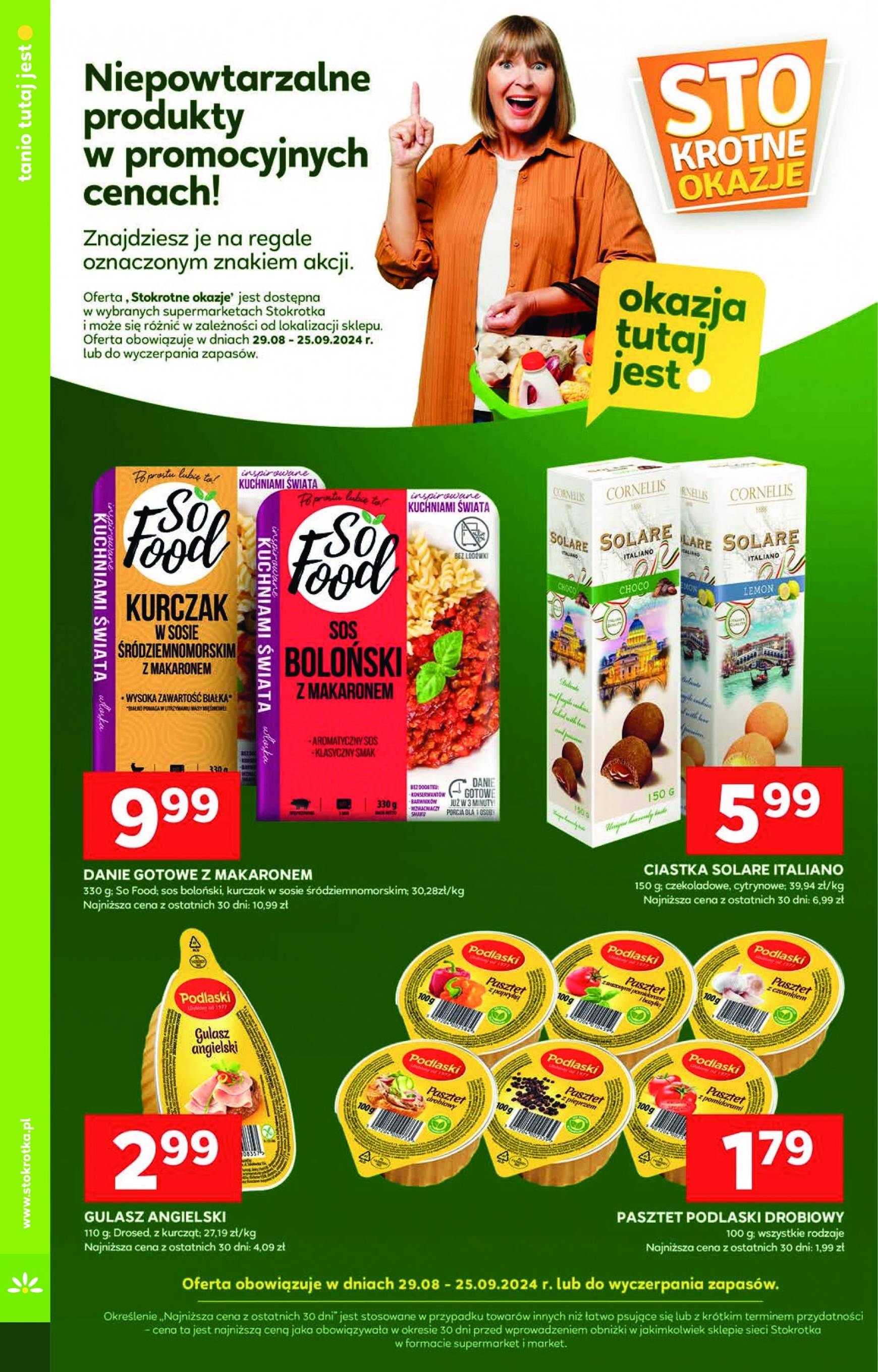 stokrotka - Aktualna Stokrotka - Supermarket gazetka ważna od 12.09. - 18.09. - page: 22