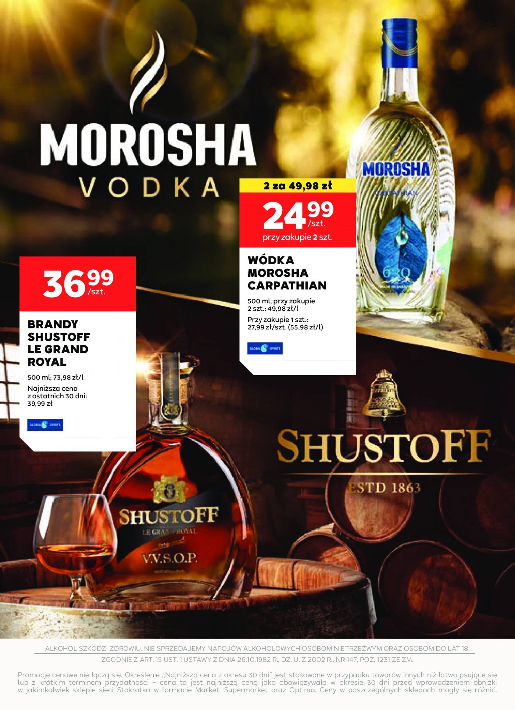 stokrotka - Aktualna Stokrotka - Oferta alkoholowa gazetka ważna od 12.09. - 09.10. - page: 5