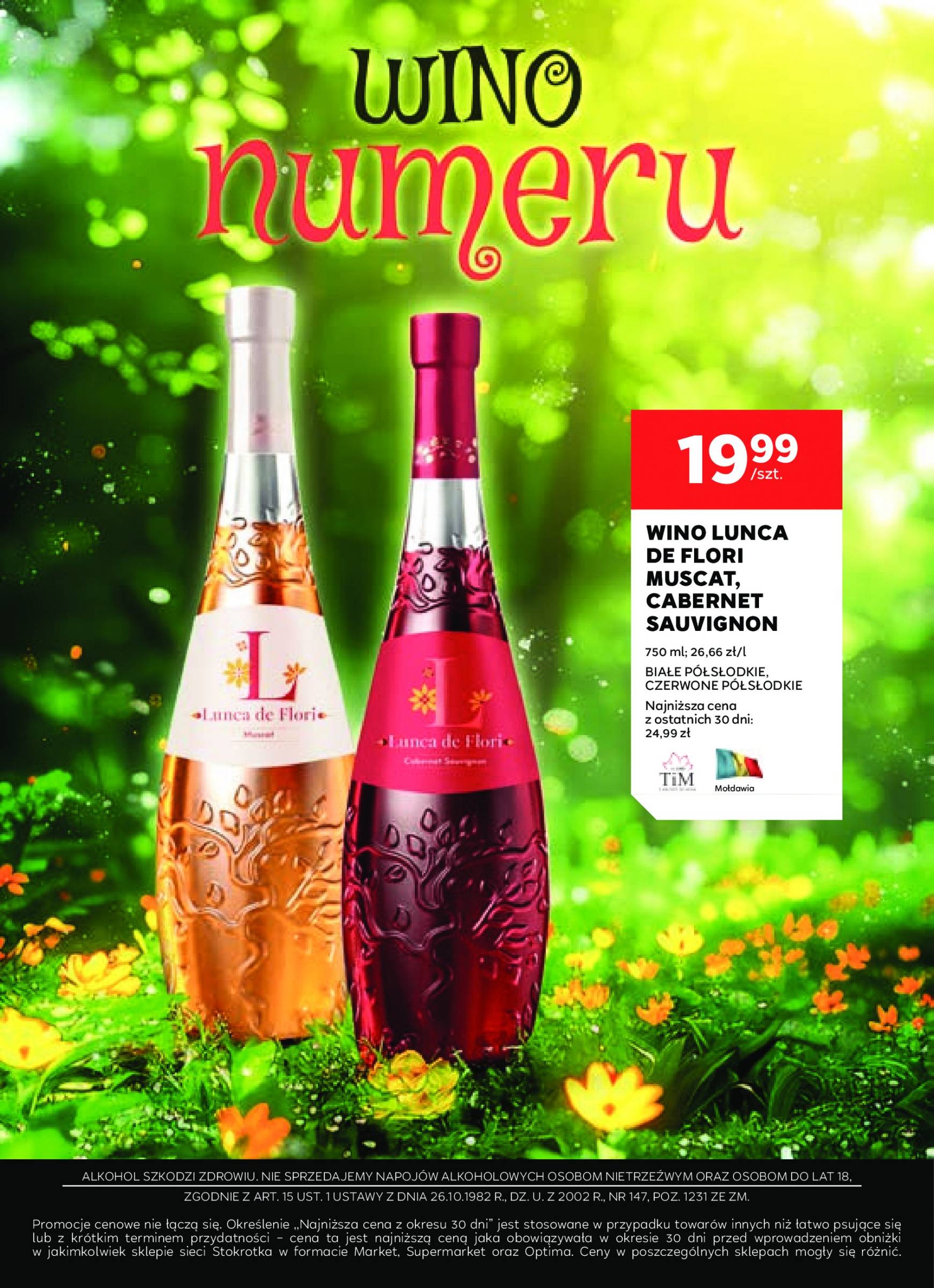 stokrotka - Aktualna Stokrotka - Oferta alkoholowa gazetka ważna od 12.09. - 09.10. - page: 15