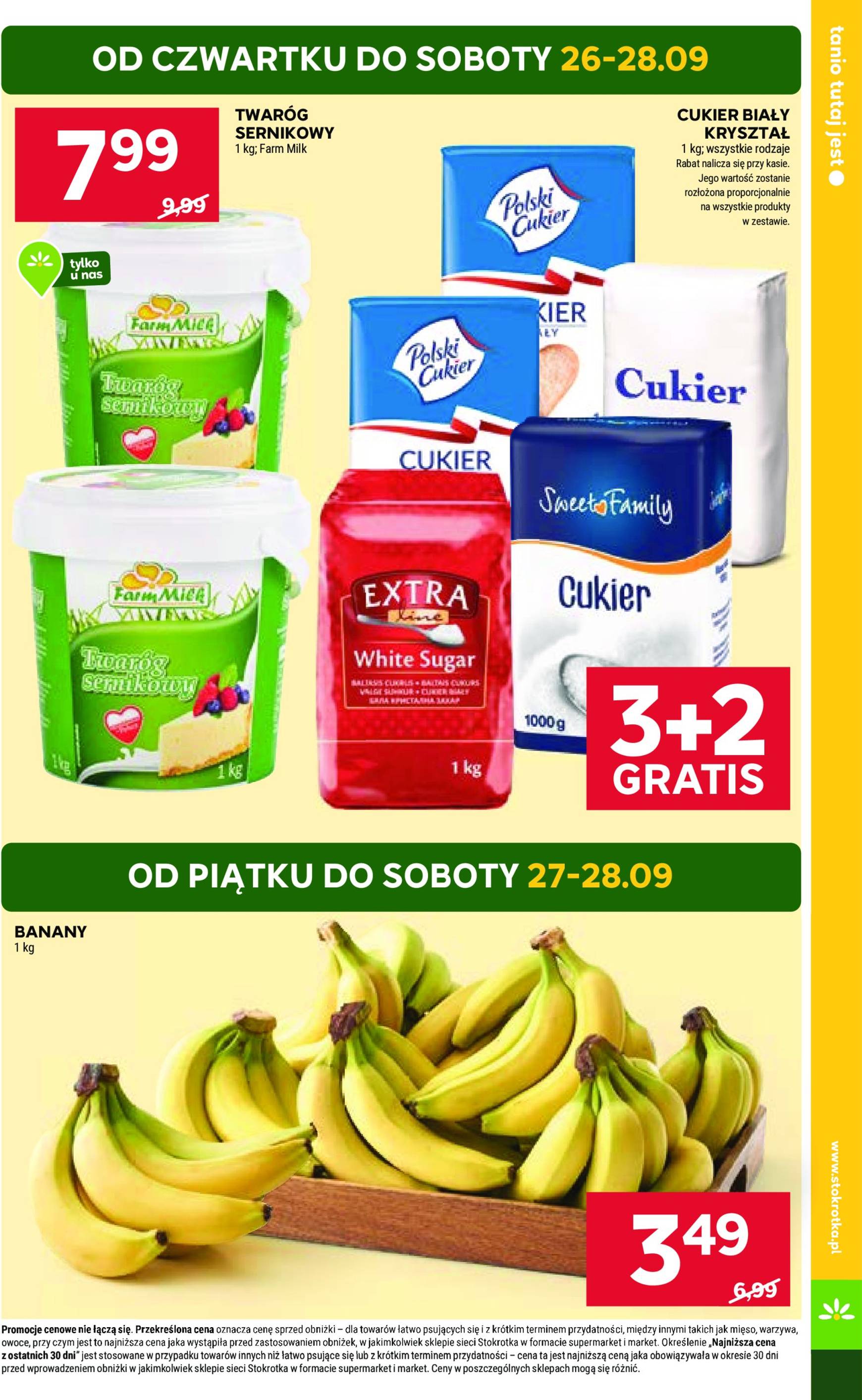 stokrotka - Aktualna Stokrotka - Supermarket gazetka ważna od 26.09. - 02.10. - page: 3