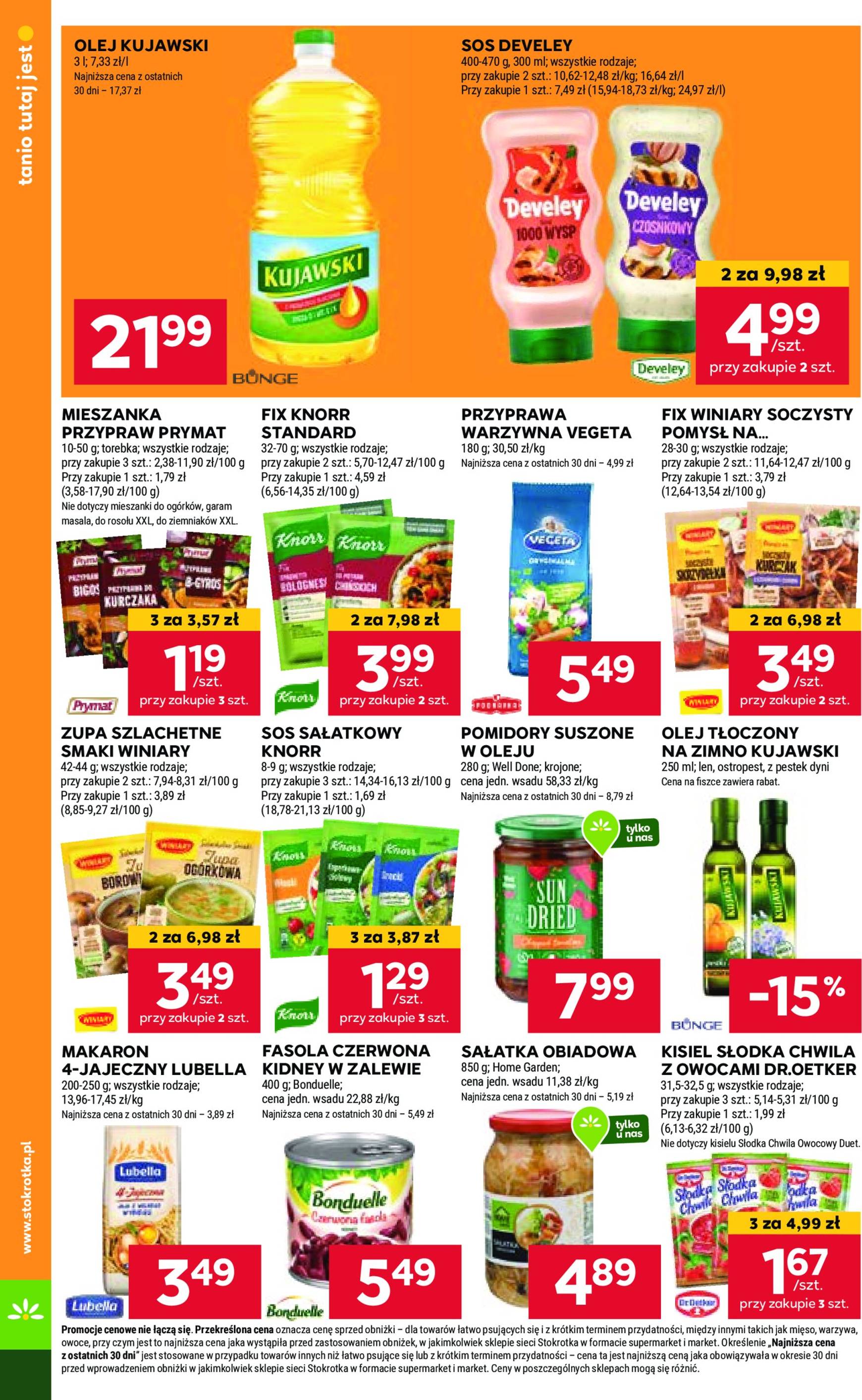 stokrotka - Aktualna Stokrotka - Supermarket gazetka ważna od 26.09. - 02.10. - page: 22