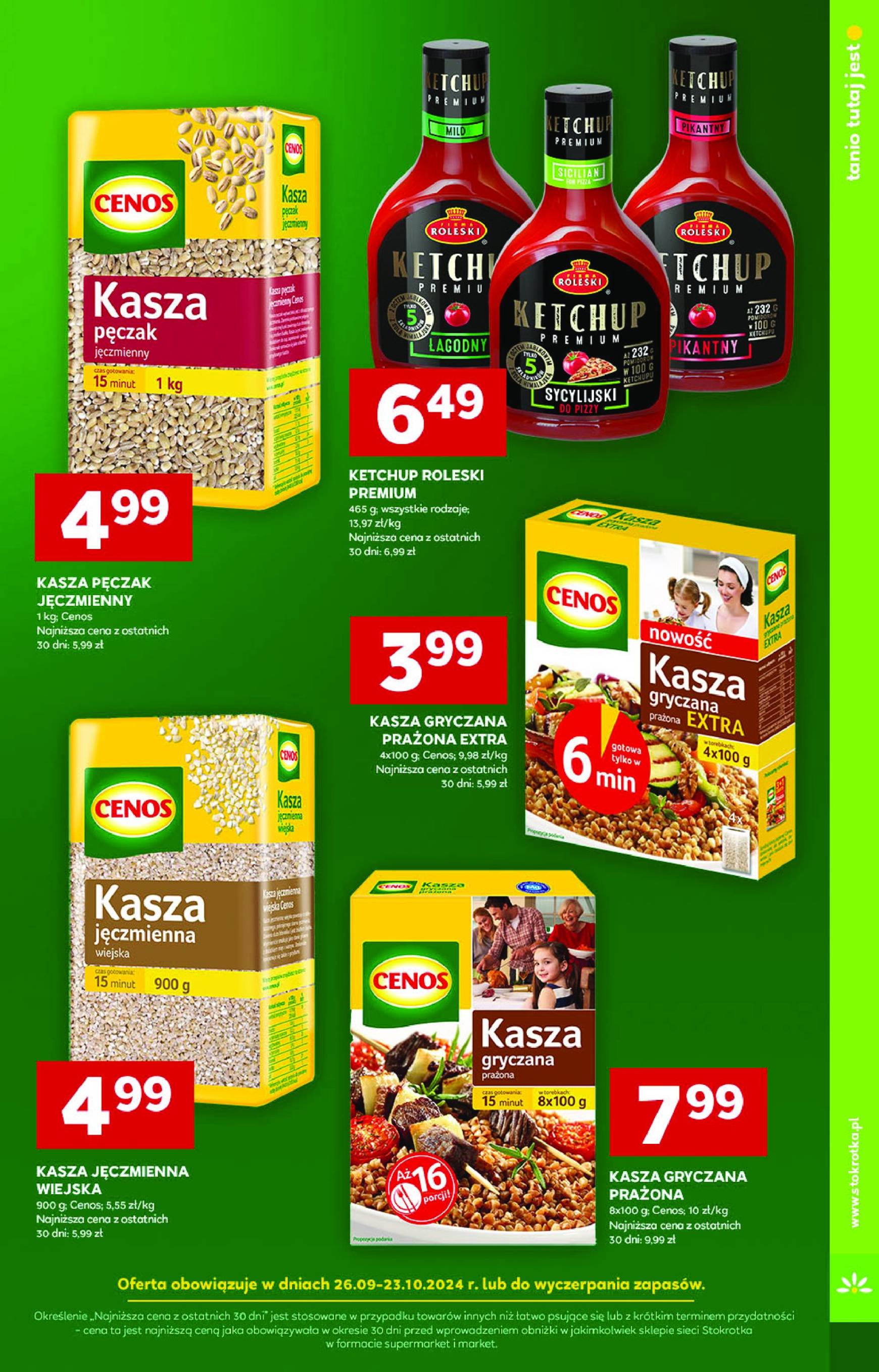 stokrotka - Aktualna Stokrotka - Supermarket gazetka ważna od 26.09. - 02.10. - page: 9