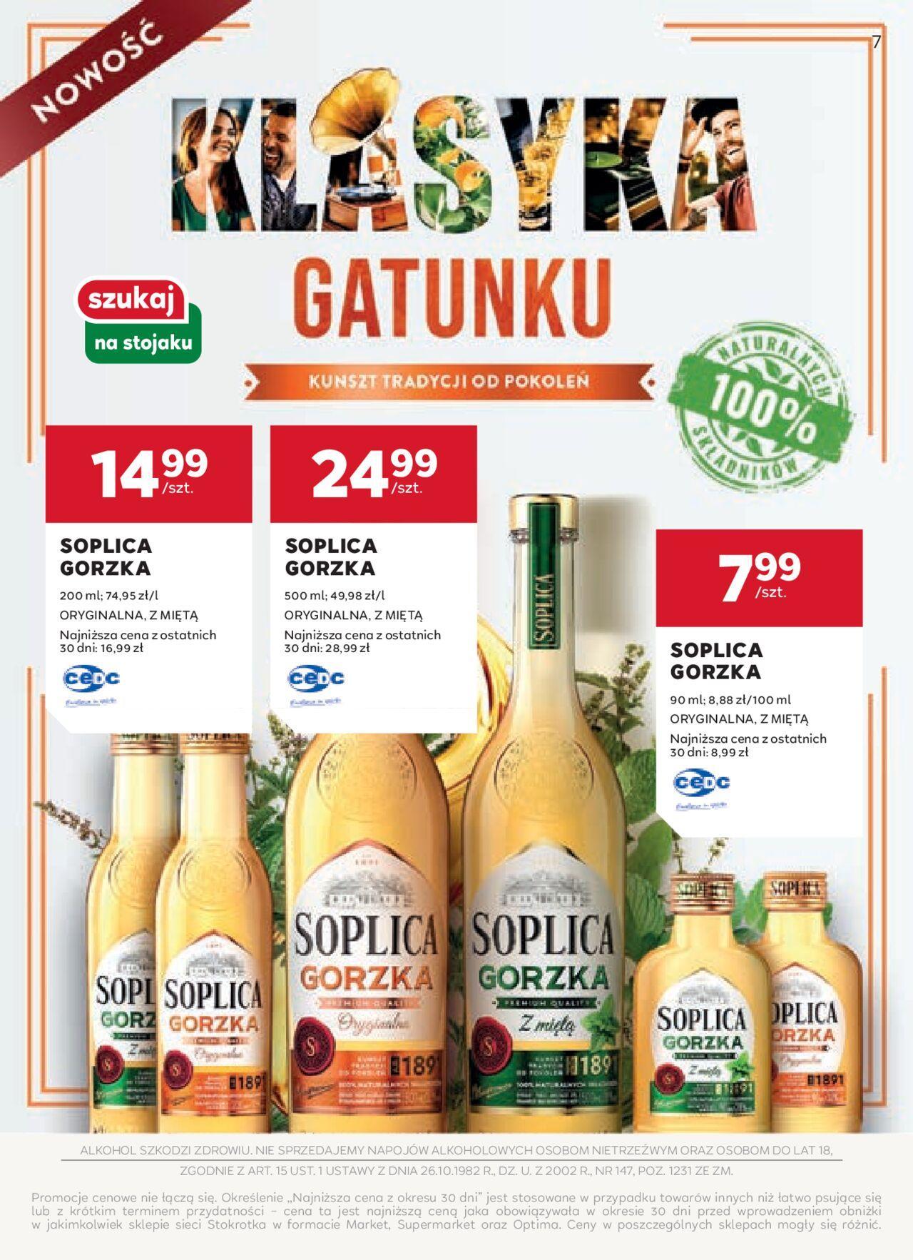 stokrotka - Stokrotka Gazetka - Oferta alkoholowa 12.09.2024 - 09.10.2024 - page: 7