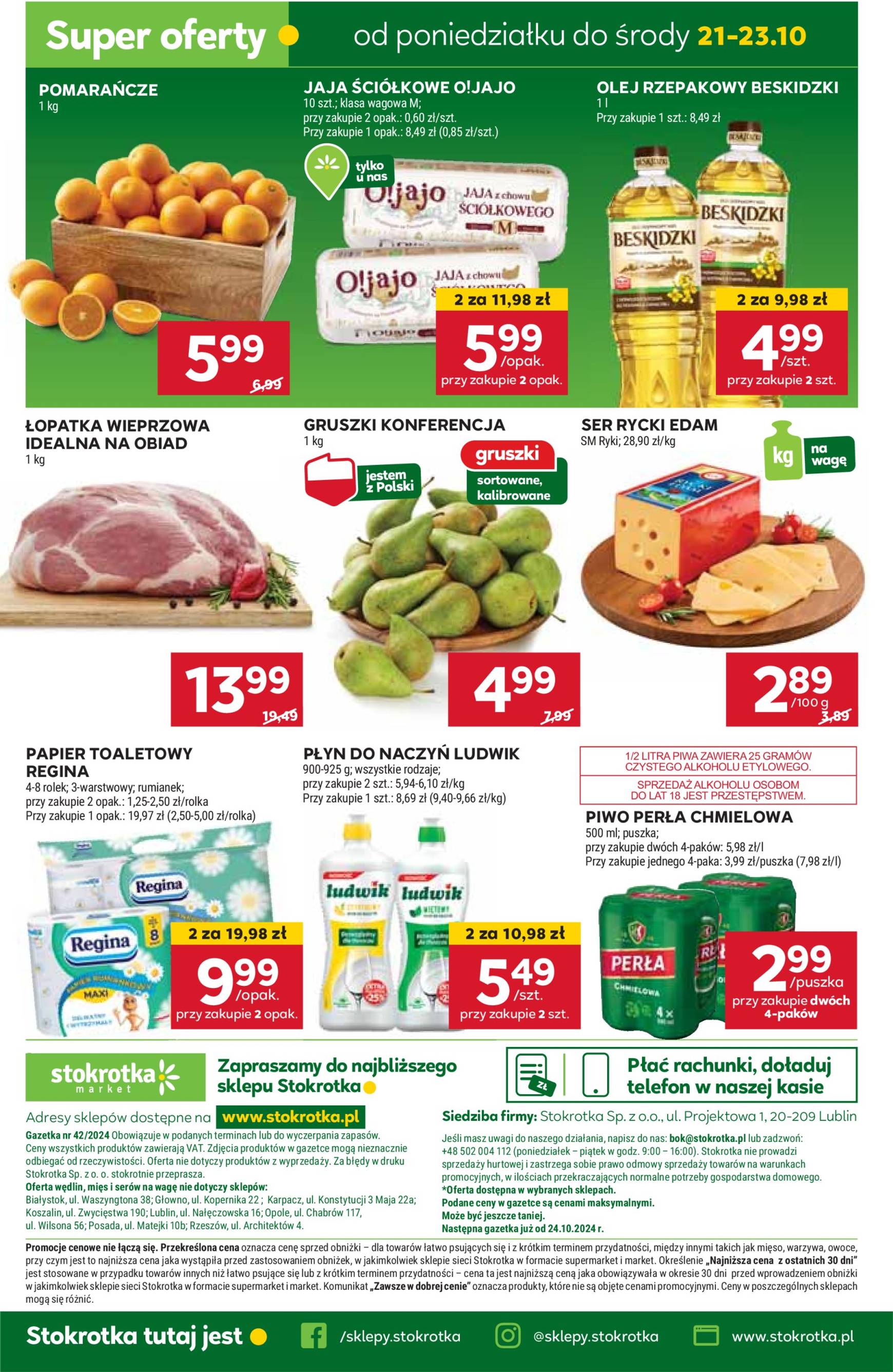 stokrotka - Stokrotka - Market gazetka ważna od 17.10. - 23.10. - page: 19