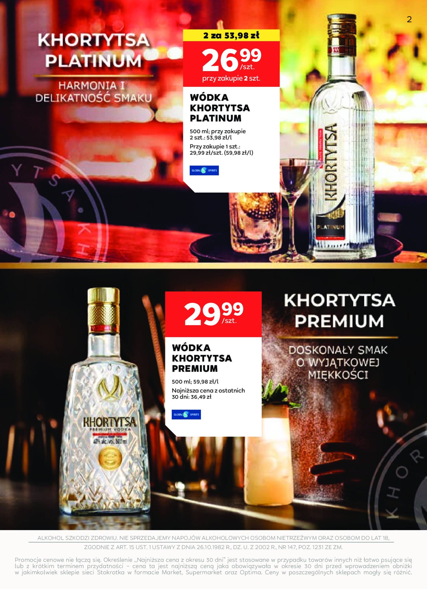 stokrotka - Stokrotka - Oferta alkoholowa gazetka ważna od 10.10. - 06.11. - page: 2