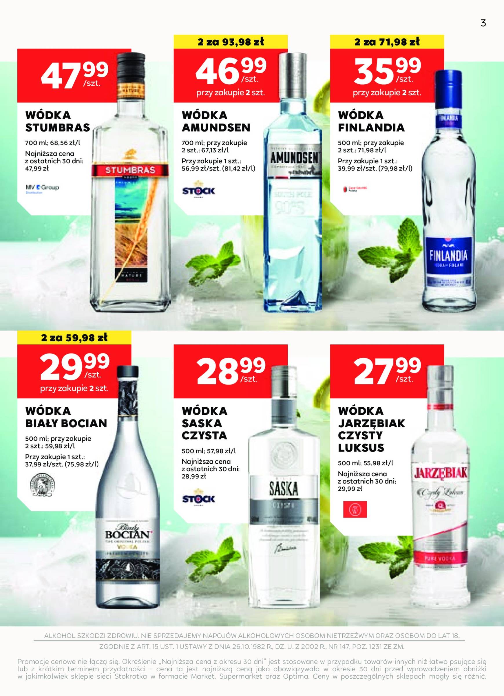 stokrotka - Stokrotka - Oferta alkoholowa gazetka ważna od 10.10. - 06.11. - page: 3