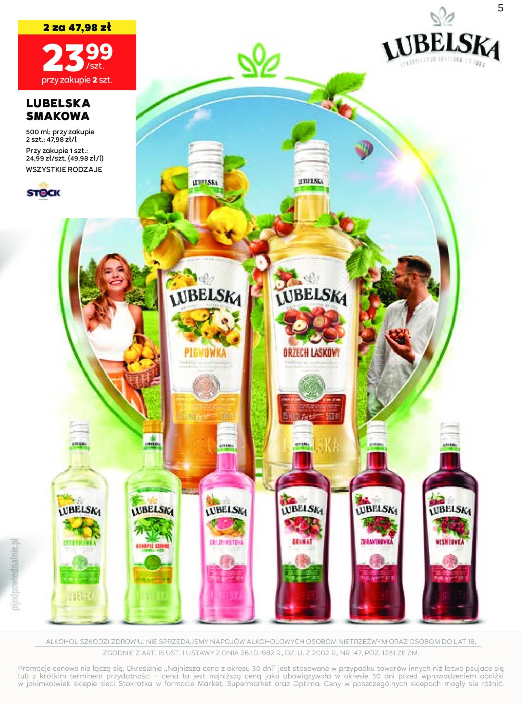 stokrotka - Stokrotka - Oferta alkoholowa gazetka ważna od 10.10. - 06.11. - page: 5