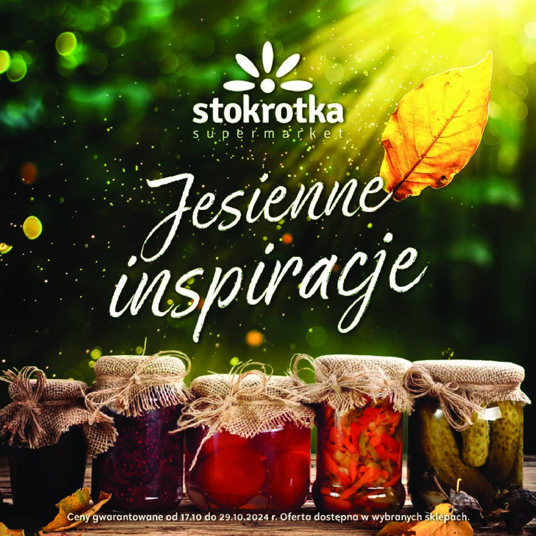 stokrotka - Stokrotka - Jesienne Inspiracje gazetka ważna od 17.10. - 29.10.