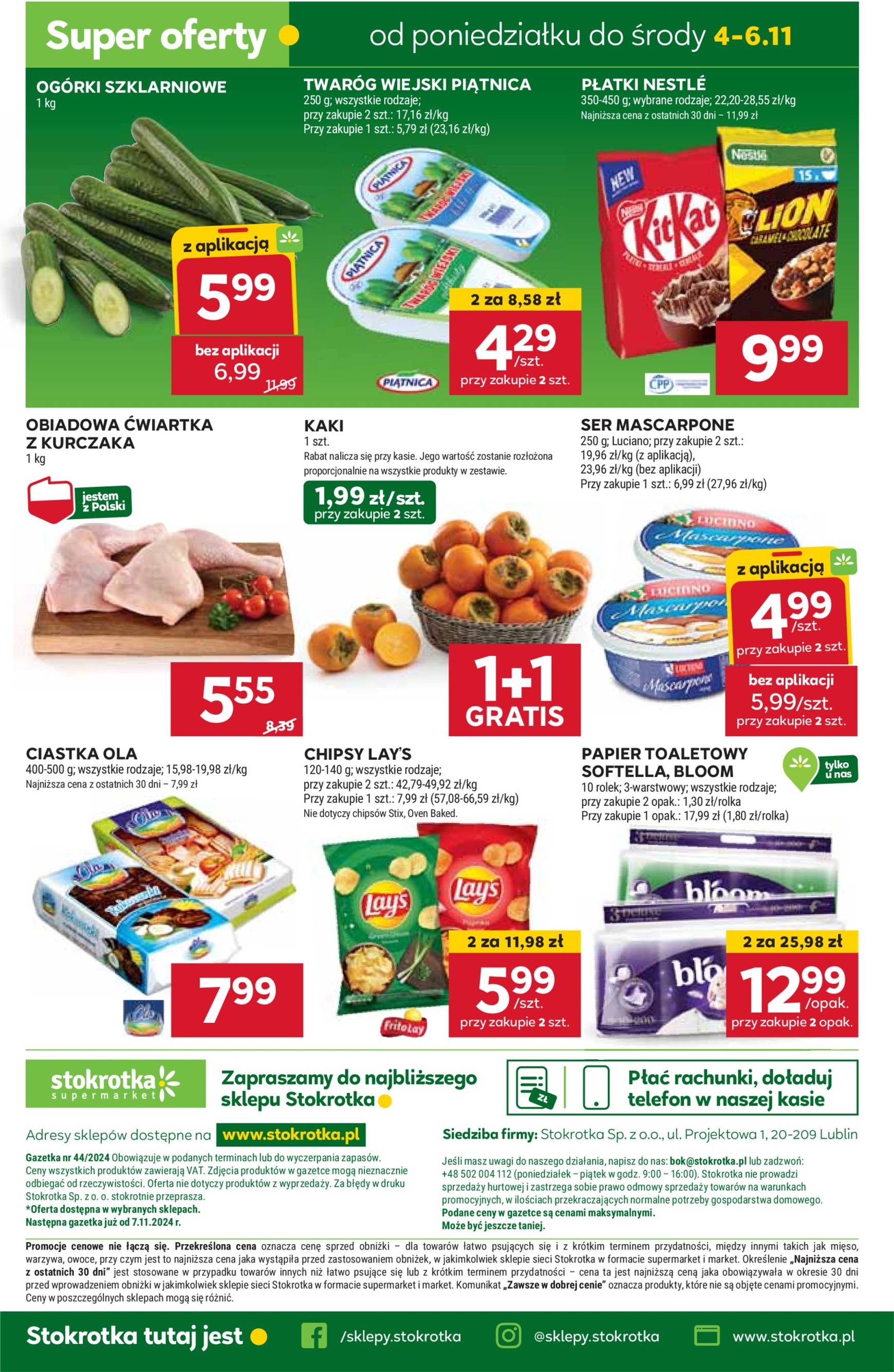 stokrotka - Stokrotka - Supermarket gazetka ważna od 30.10. - 06.11. - page: 38