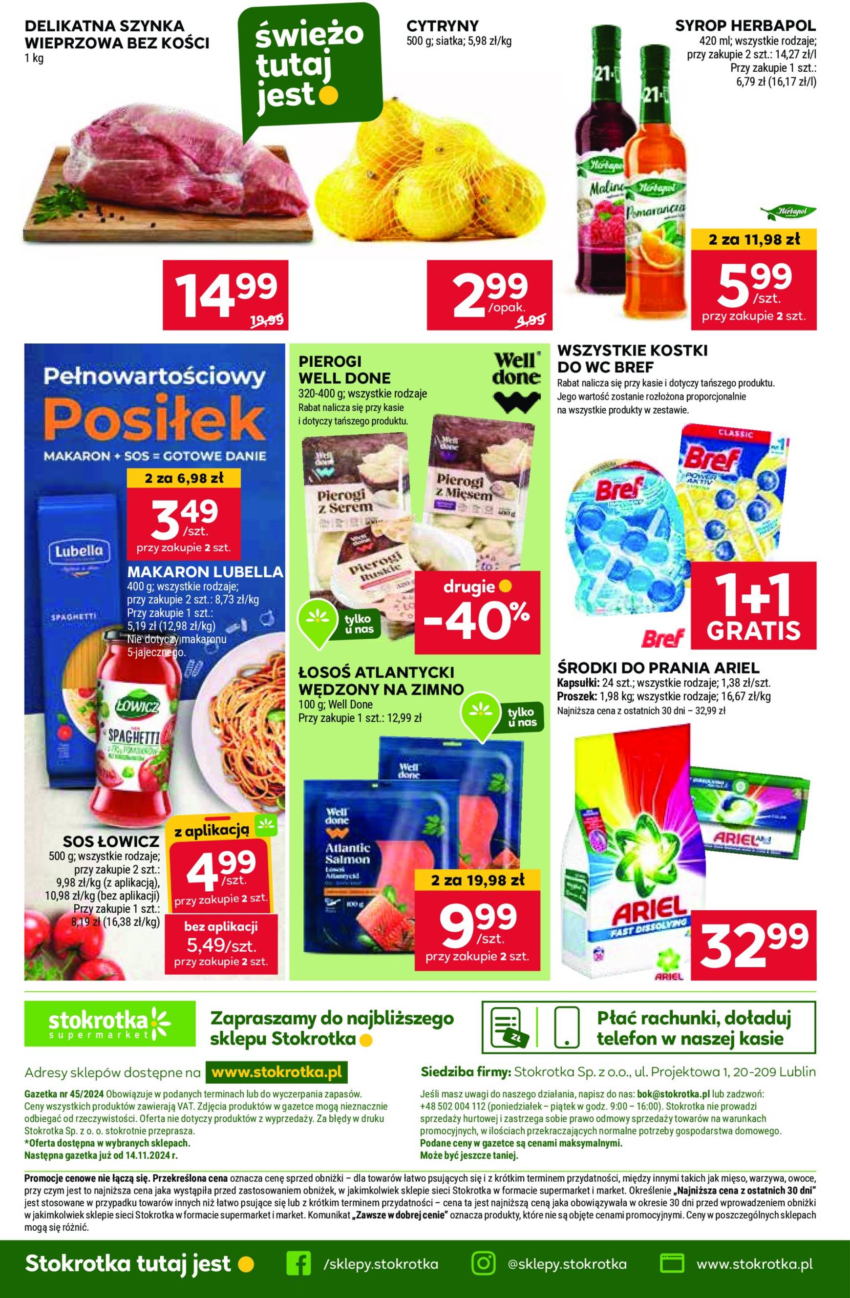 stokrotka - Stokrotka - Supermarket gazetka ważna od 07.11. - 13.11. - page: 38