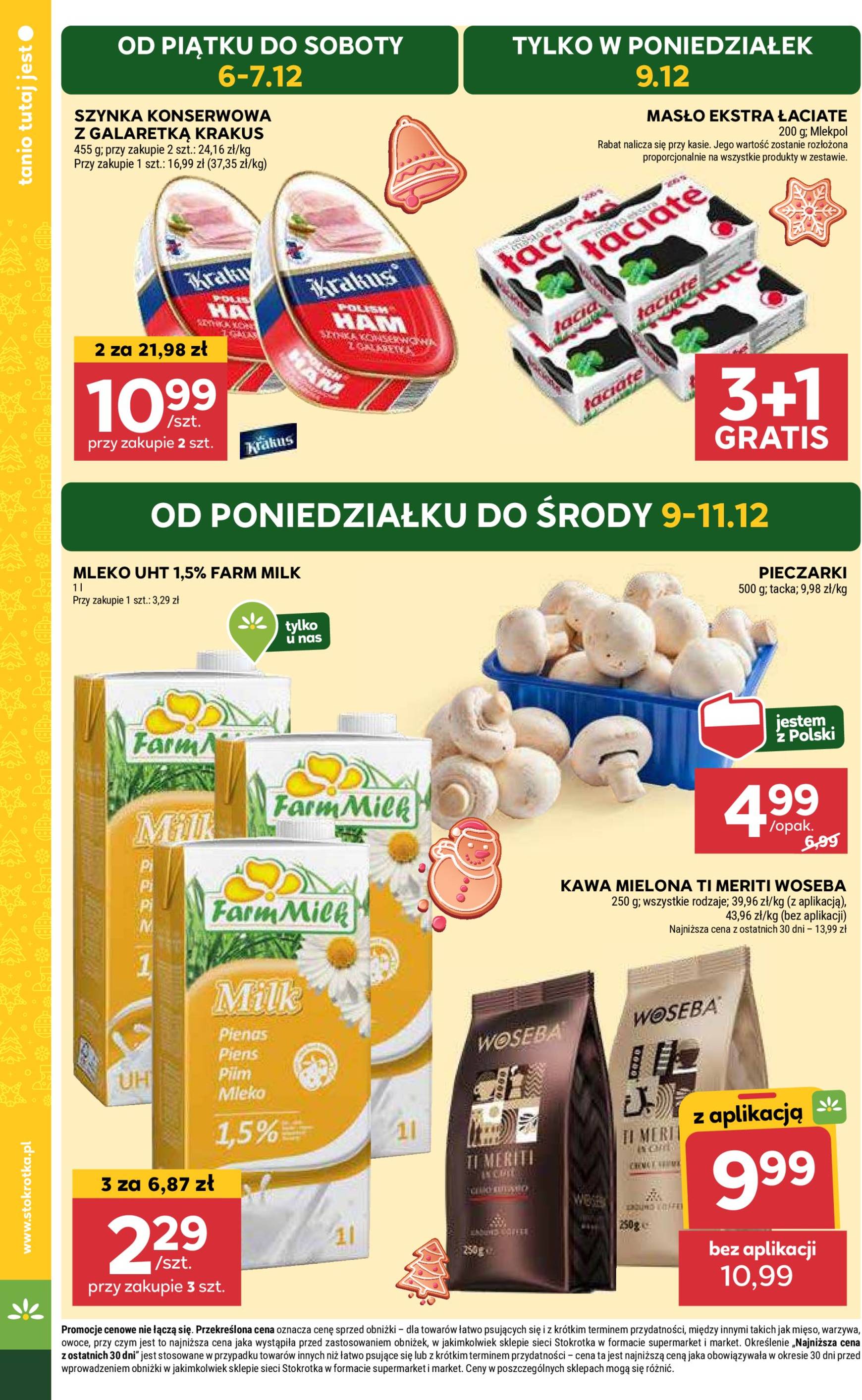 stokrotka - Stokrotka - Supermarket Opole, Radom gazetka ważna od 05.12. - 11.12. - page: 4