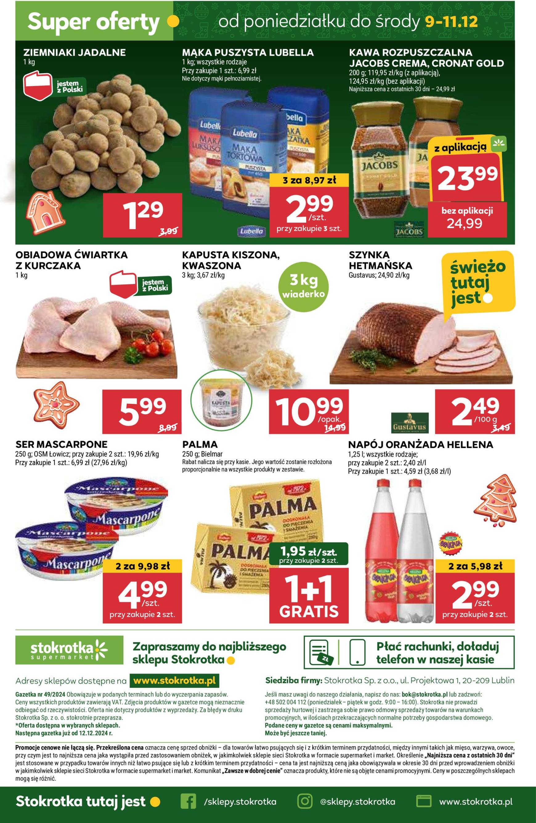 stokrotka - Stokrotka - Supermarket Opole, Radom gazetka ważna od 05.12. - 11.12. - page: 48