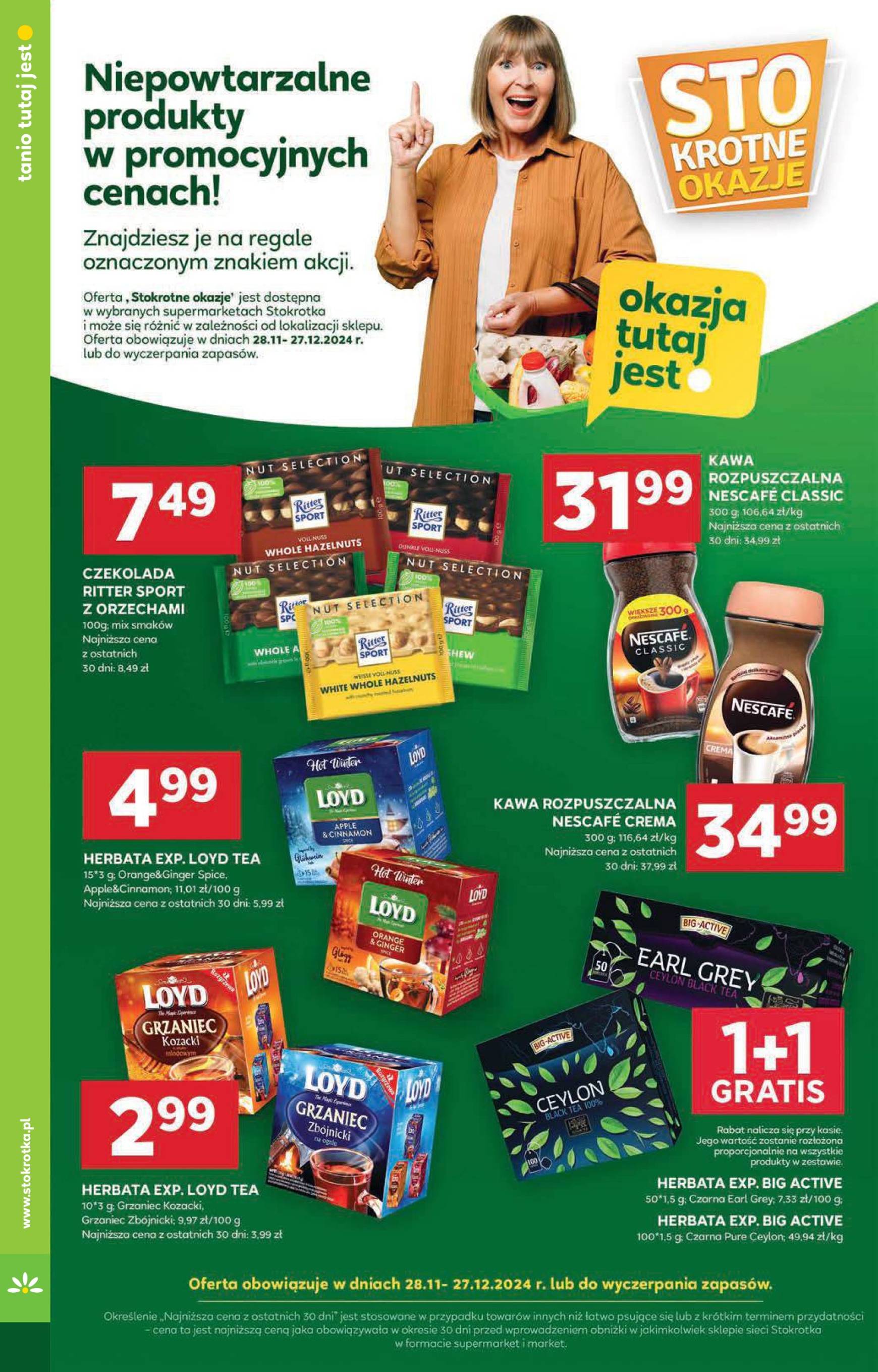 stokrotka - Stokrotka - Supermarket Opole, Radom gazetka ważna od 05.12. - 11.12. - page: 28