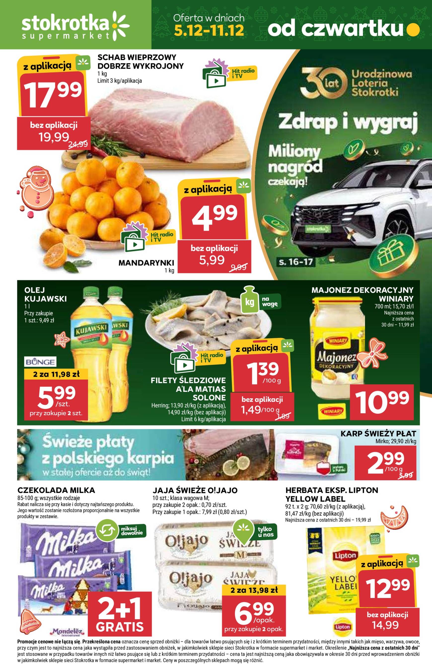 stokrotka - Stokrotka - Supermarket Opole, Radom gazetka ważna od 05.12. - 11.12.