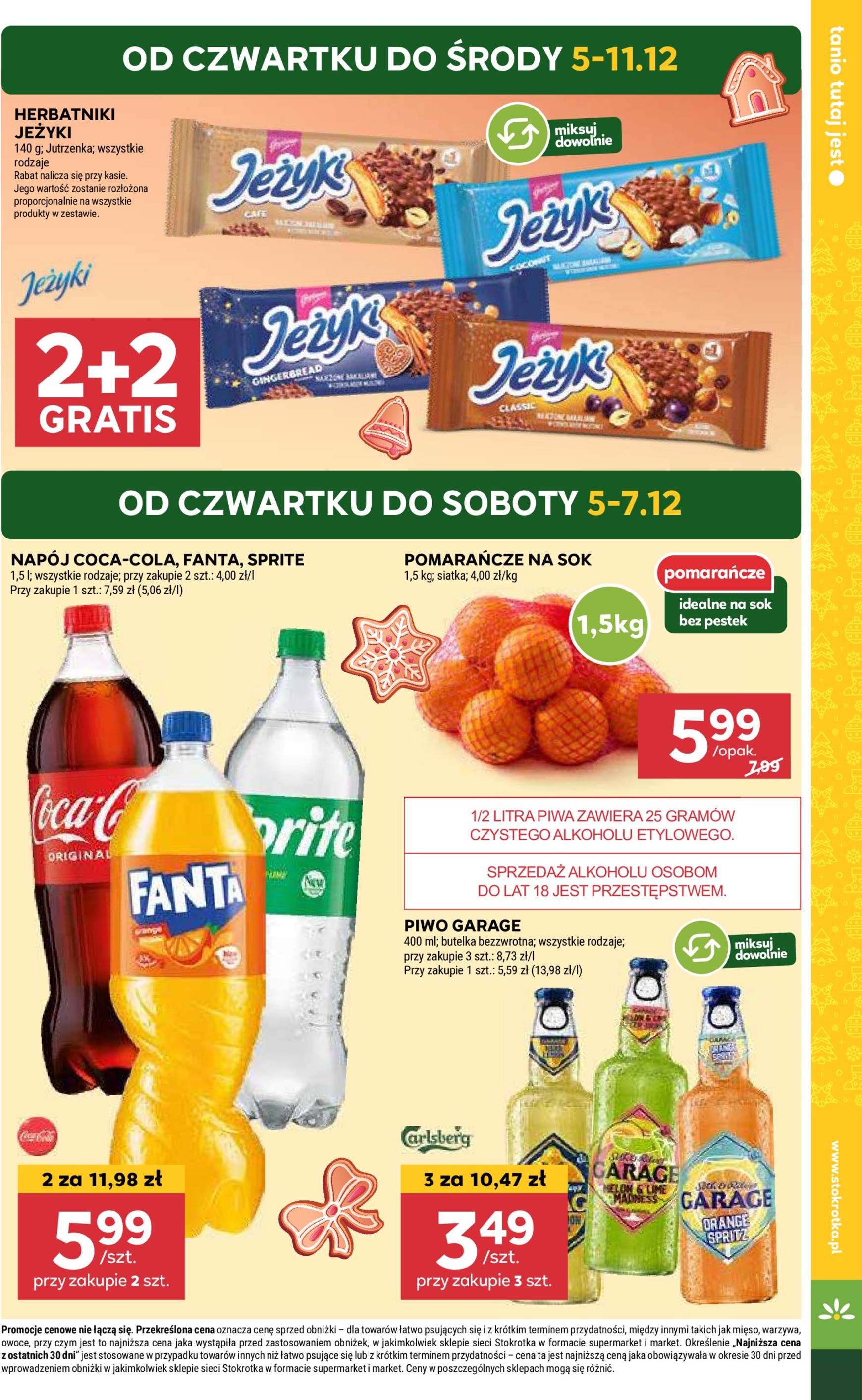 stokrotka - Stokrotka - Supermarket gazetka ważna od 05.12. - 11.12. - page: 3